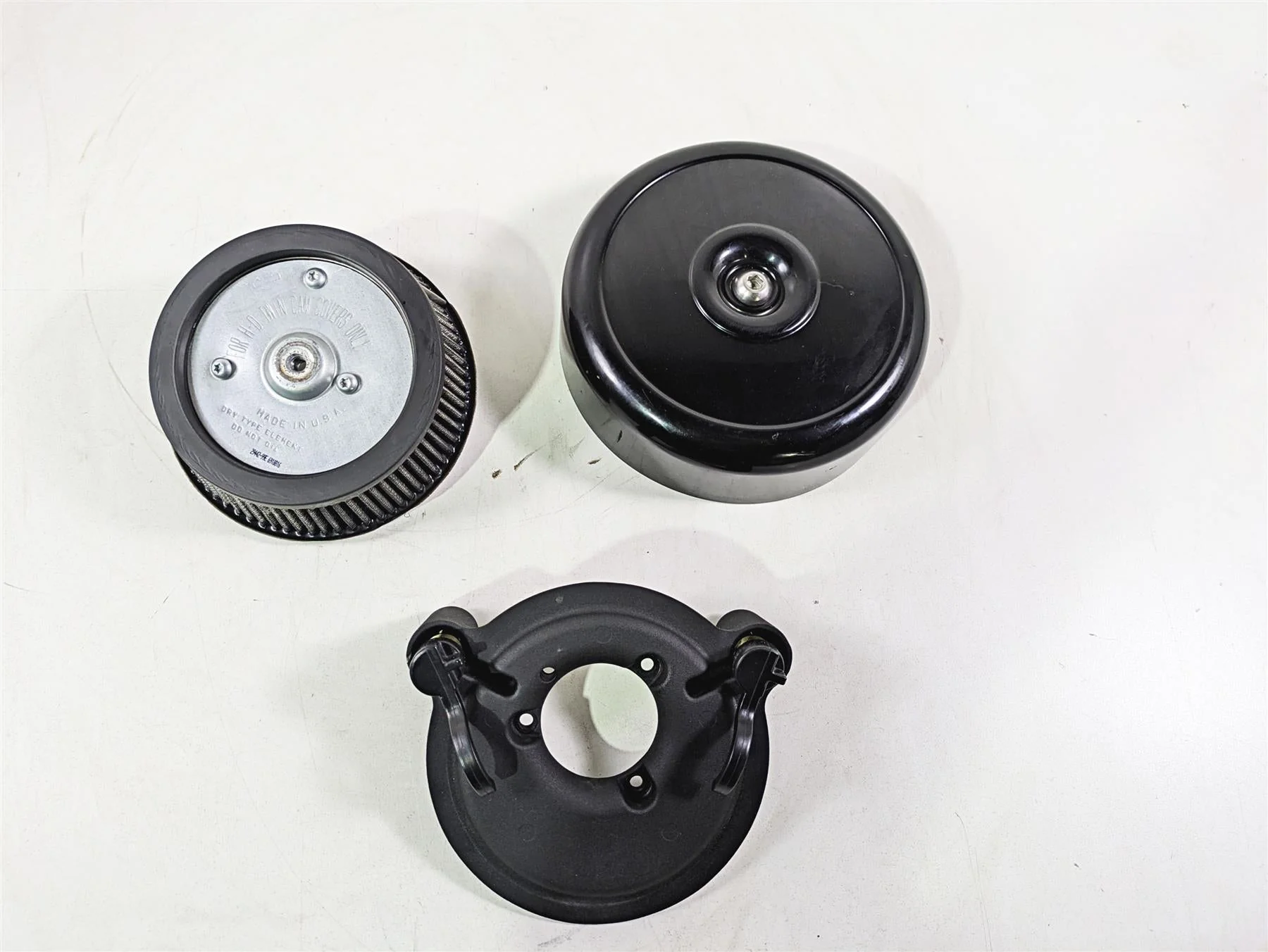 2014 Harley FLS Softail Slim Air Cleaner Breather Filter 29442-99E 29478-05A - Image 4