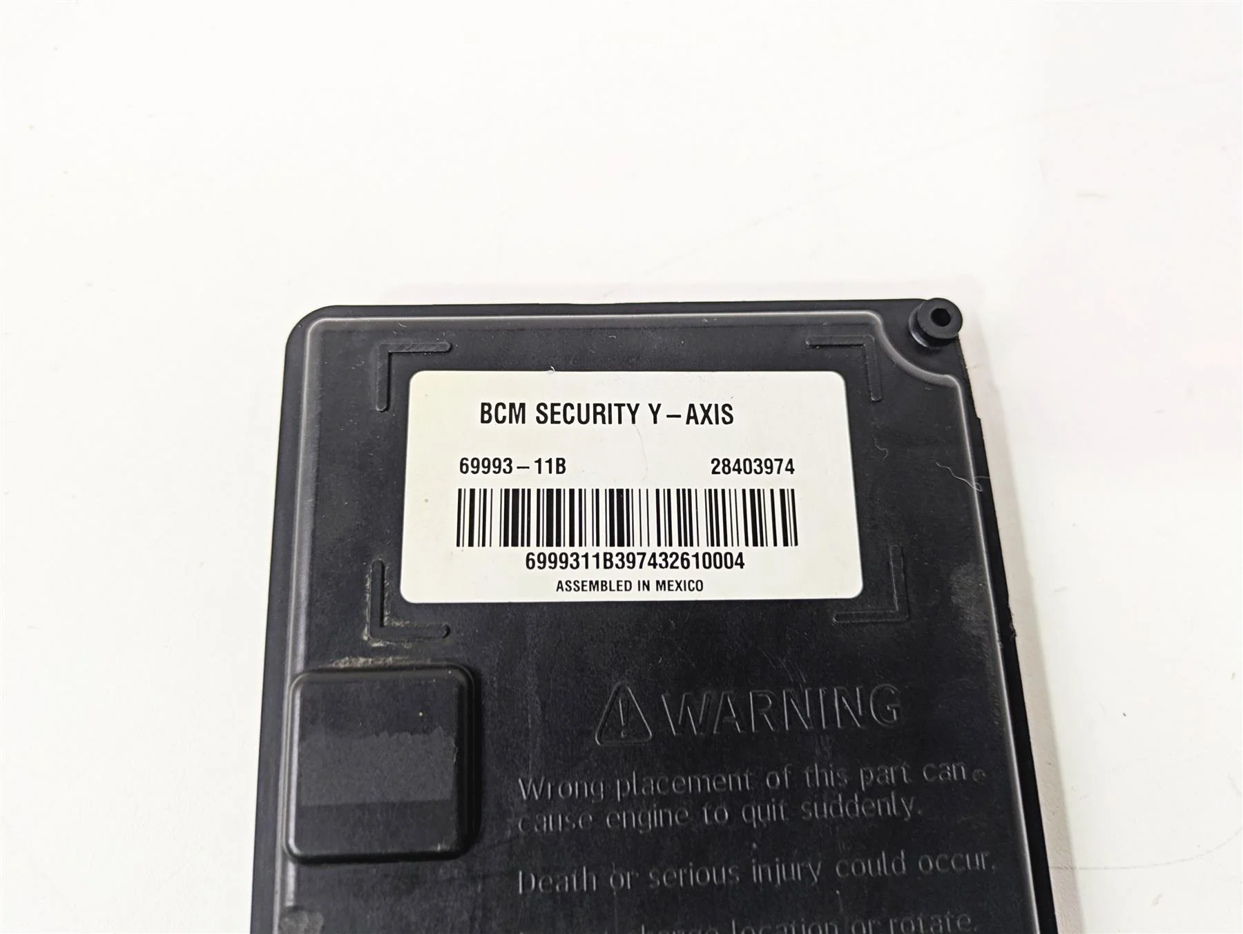 2014 Harley FLS Softail Slim Bcm Security Module Y-Axis + Key Fob Set 69993-11B - Image 7
