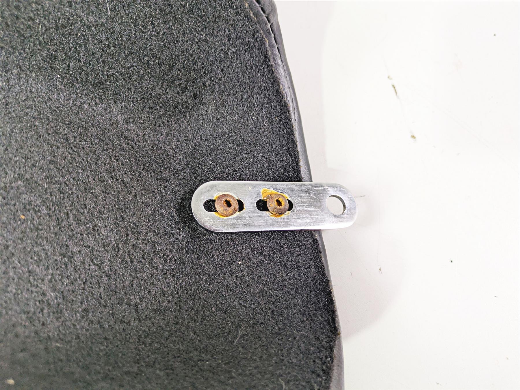 2014 Harley FLS Softail Slim Danny Gray Buttcrack Solo Driver Rider Seat 21-303 - Image 2