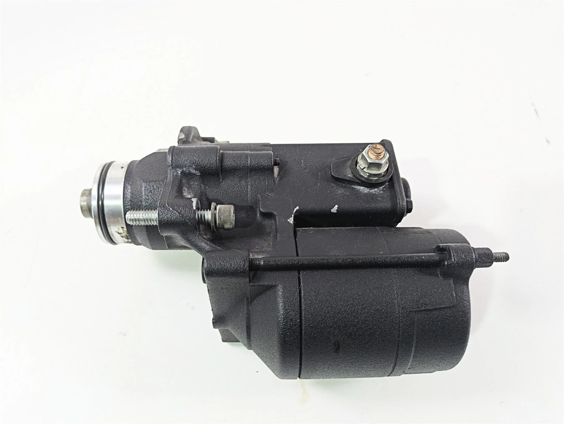 2014 Harley FLS Softail Slim Engine Starter Motor 96 103 110 31618-06A - Image 3