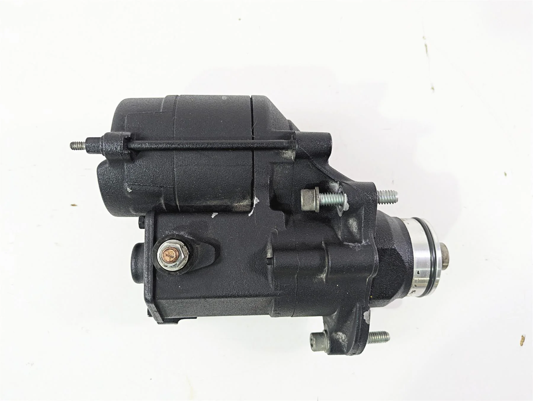 2014 Harley FLS Softail Slim Engine Starter Motor 96 103 110 31618-06A - Image 5