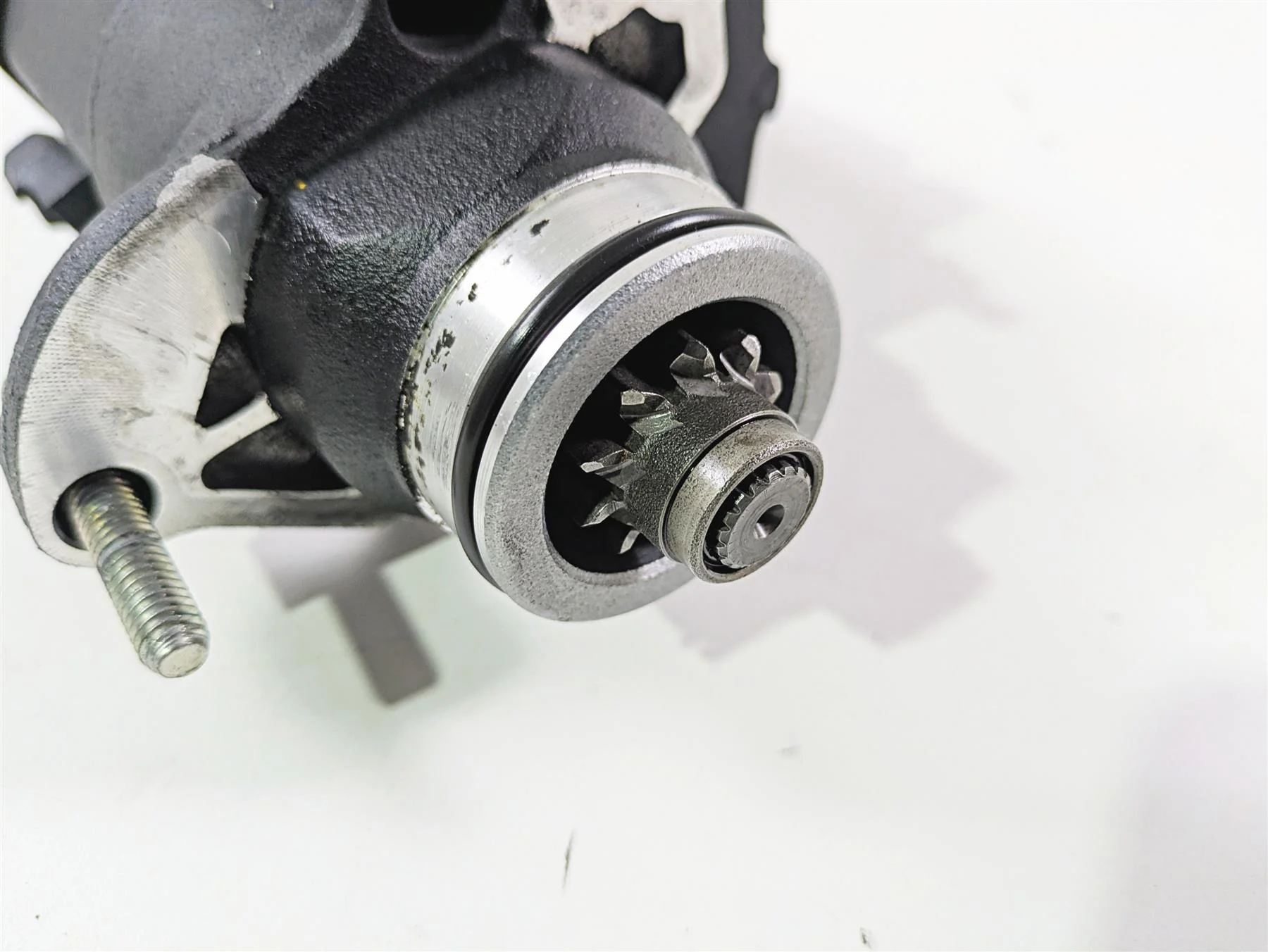 2014 Harley FLS Softail Slim Engine Starter Motor 96 103 110 31618-06A - Image 6