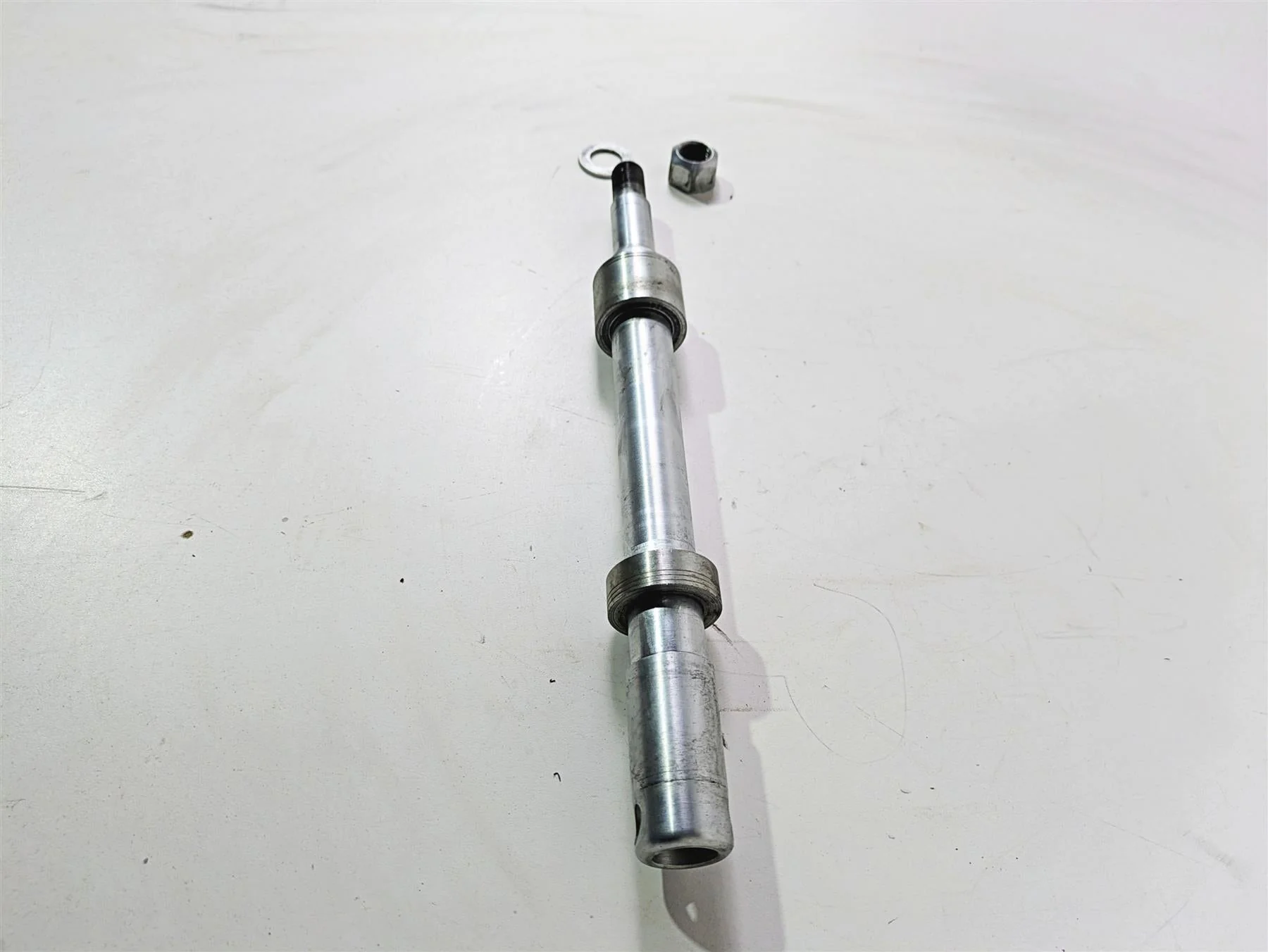 2014 Harley FLS Softail Slim Front Axle Wheel Spindle 41545-07A - Image 3