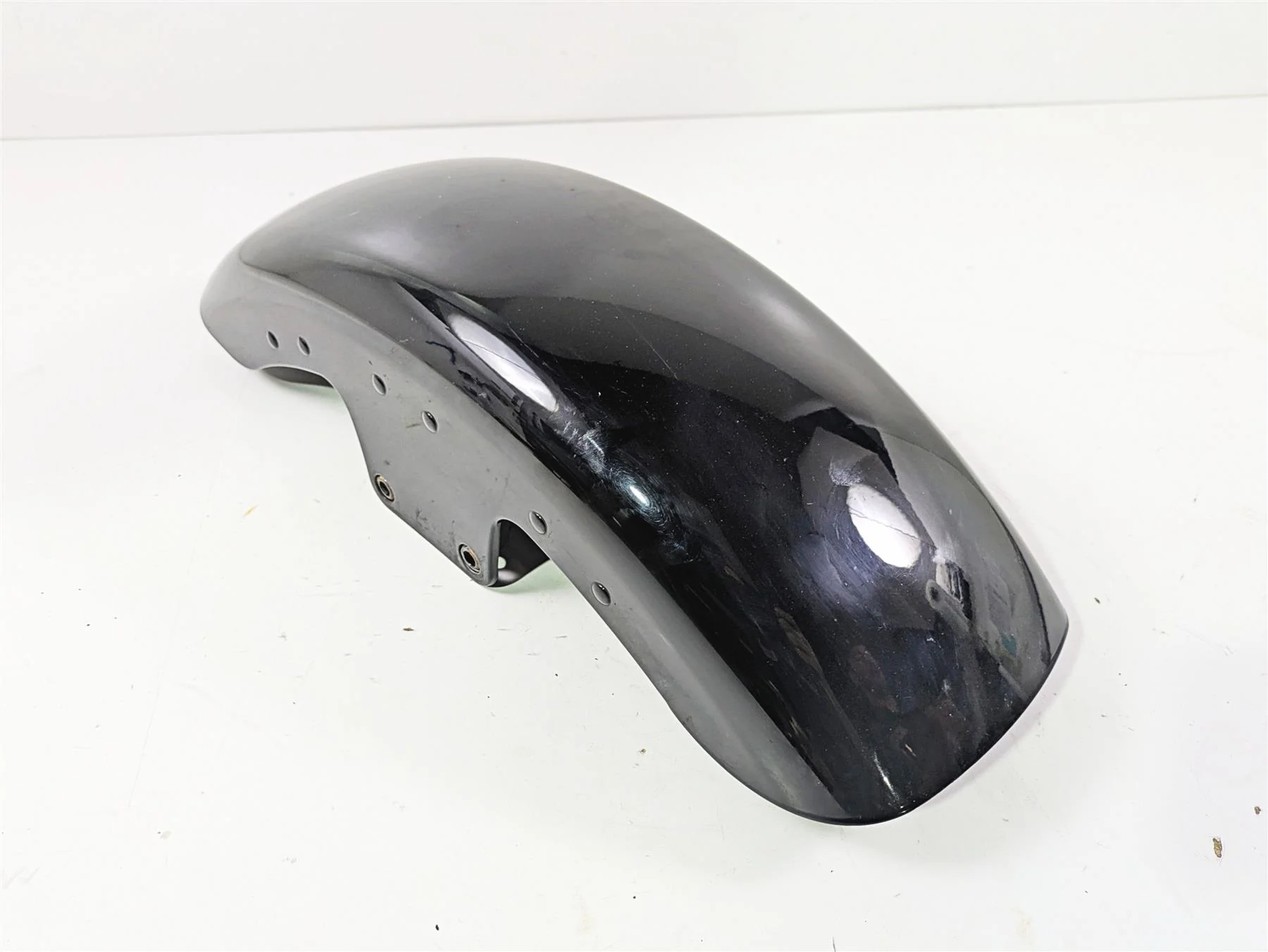 2014 Harley FLS Softail Slim Front Fender Vivid Black 58900021 - Image 10