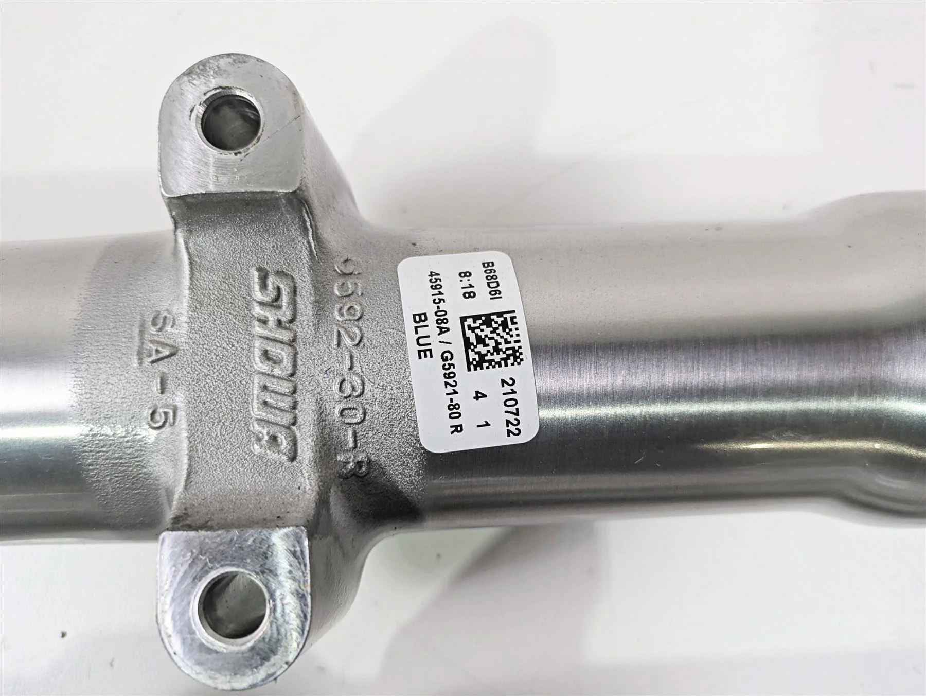 2014 Harley FLS Softail Slim Front Fork Leg Set Showa 45915-08A 45916-07A - Image 10