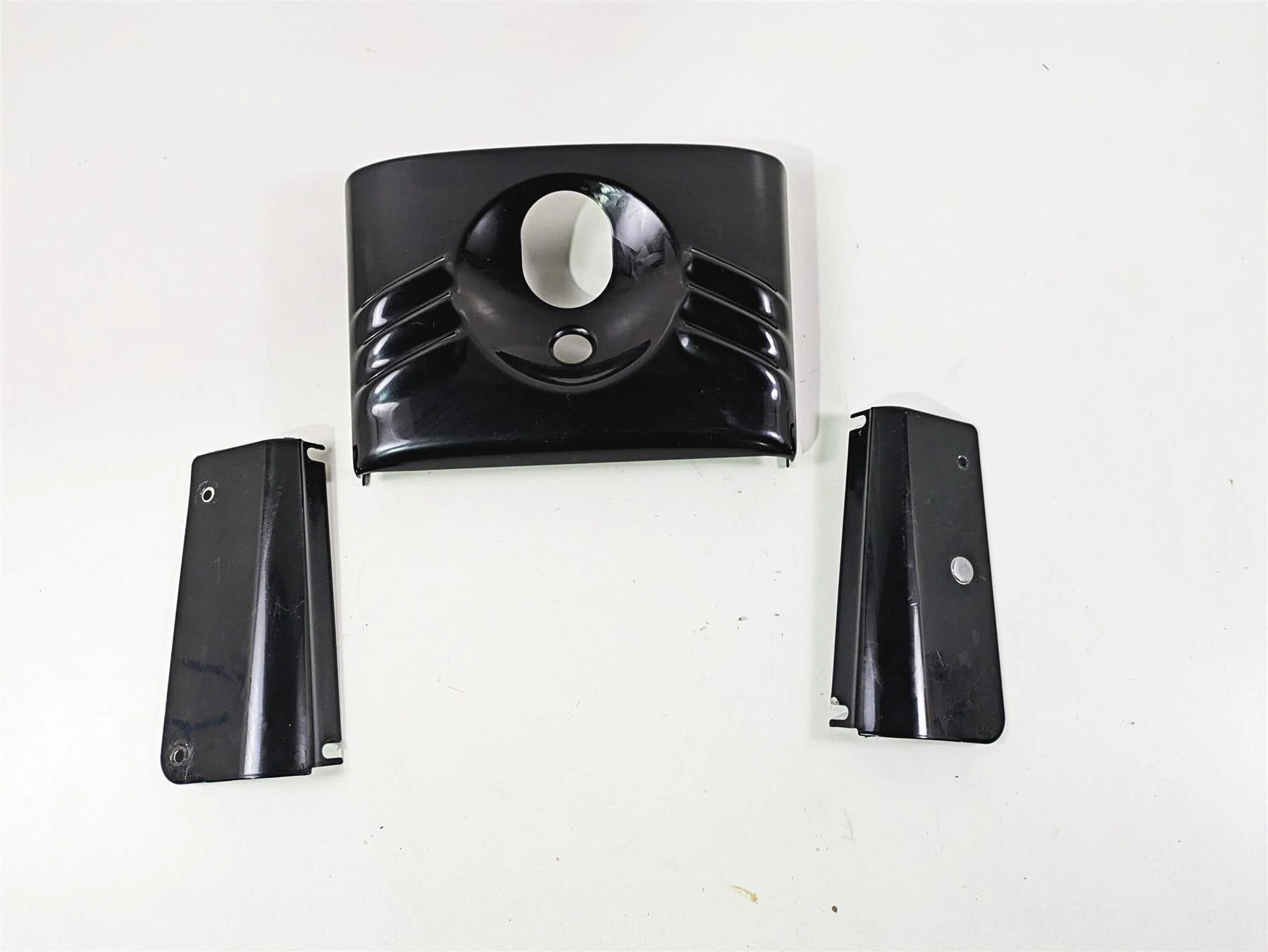 2014 Harley FLS Softail Slim Headlight & Fork Tube Covers Set 45900032 - Image 4