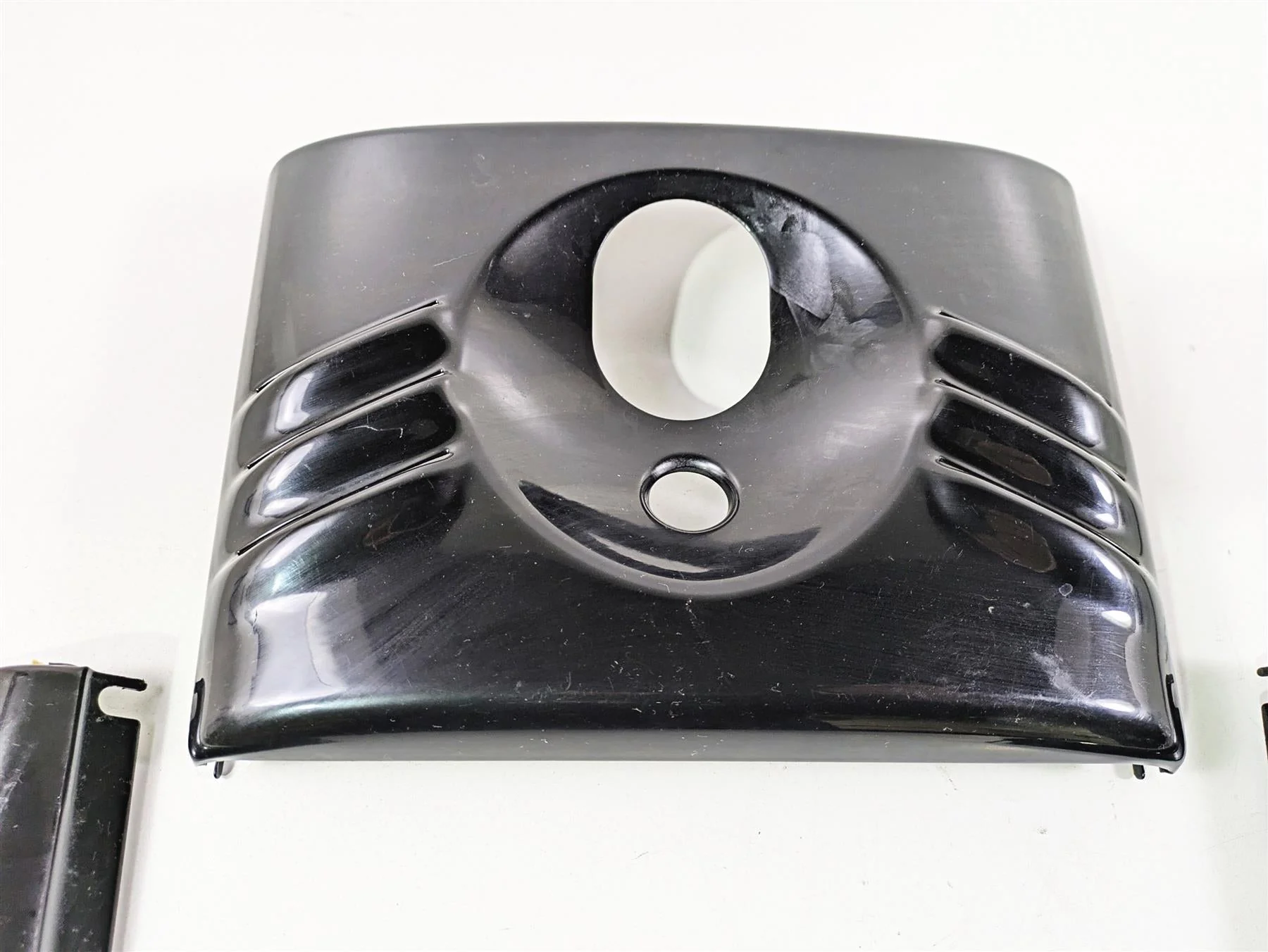 2014 Harley FLS Softail Slim Headlight & Fork Tube Covers Set 45900032 - Image 7