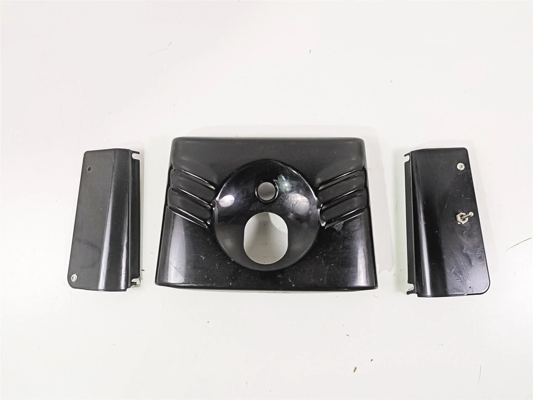 2014 Harley FLS Softail Slim Headlight & Fork Tube Covers Set 45900032