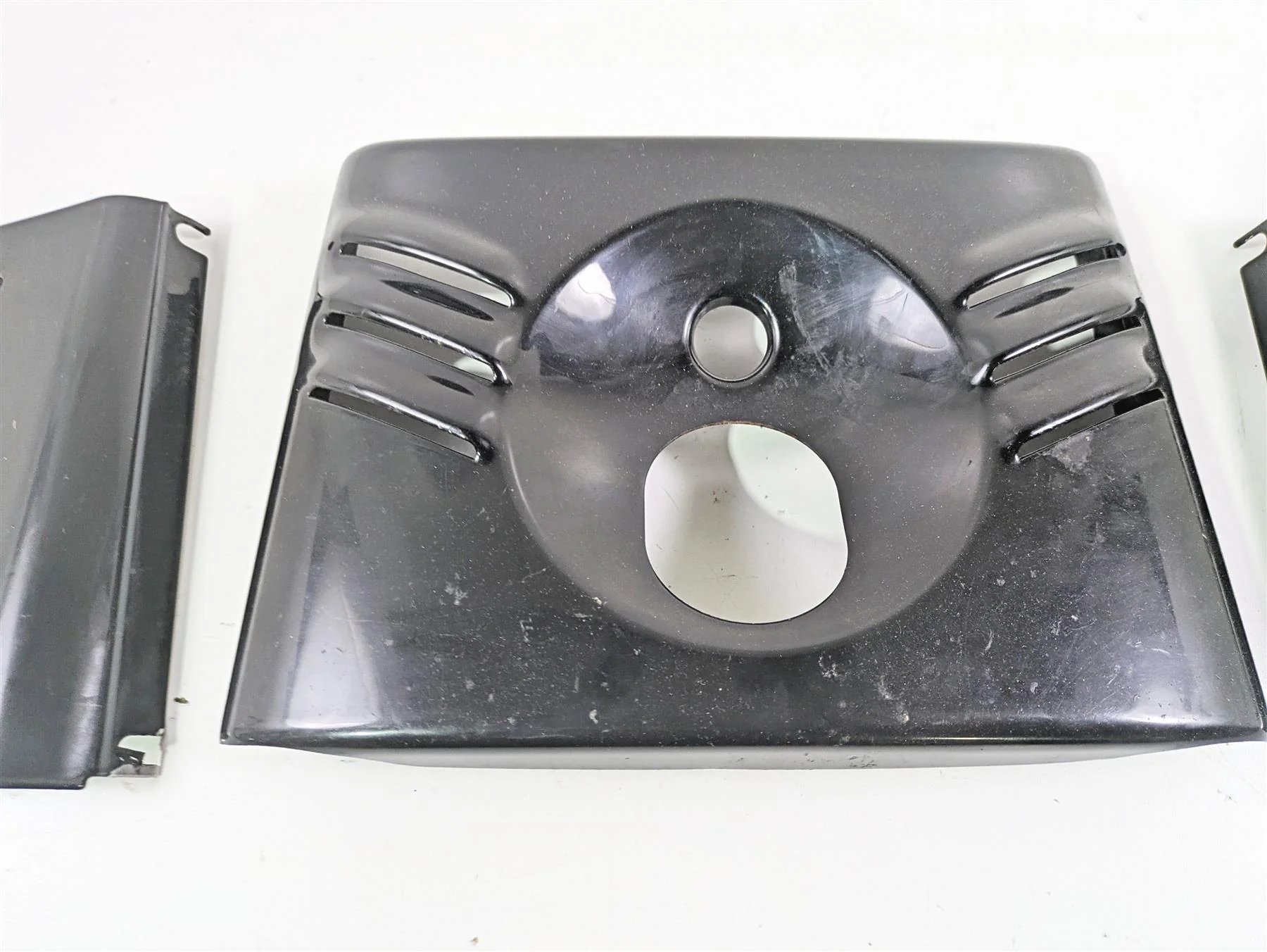 2014 Harley FLS Softail Slim Headlight & Fork Tube Covers Set 45900032 - Image 3