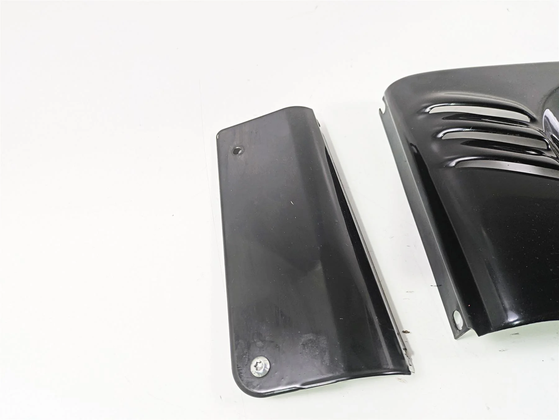 2014 Harley FLS Softail Slim Headlight & Fork Tube Covers Set 45900032 - Image 4