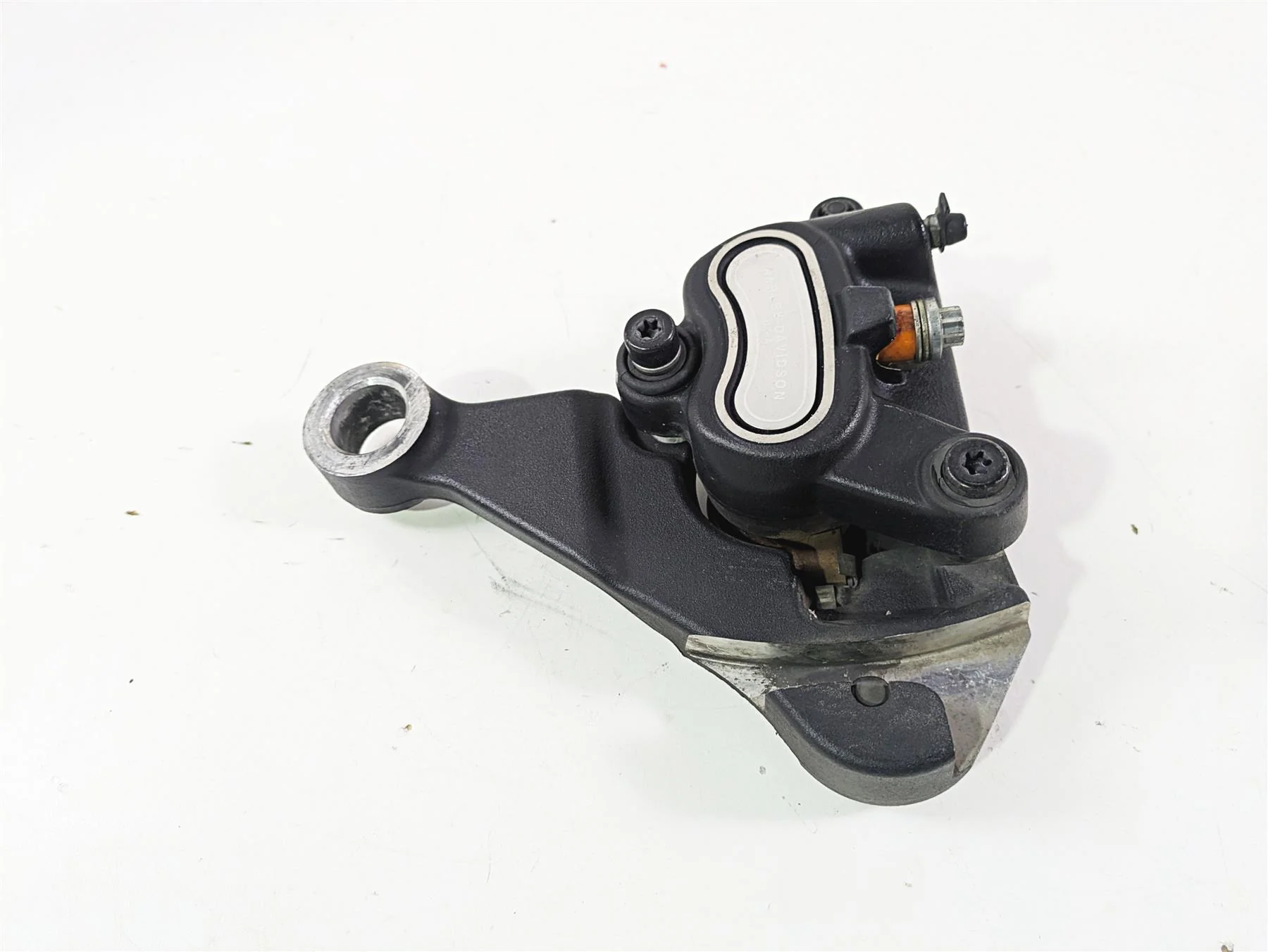 2014 Harley FLS Softail Slim Rear Brake Caliper + Mount 40908-08 - Image 2