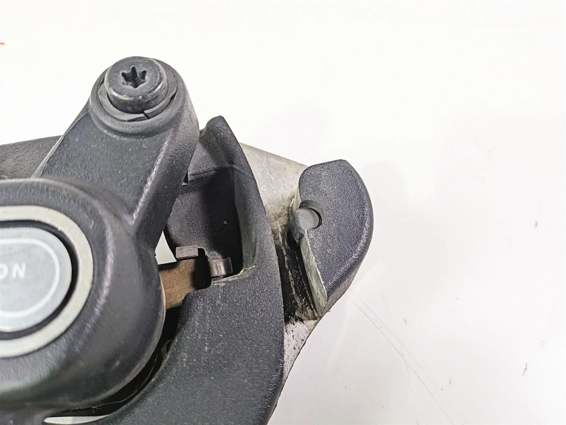 2014 Harley FLS Softail Slim Rear Brake Caliper + Mount 40908-08 - Image 8