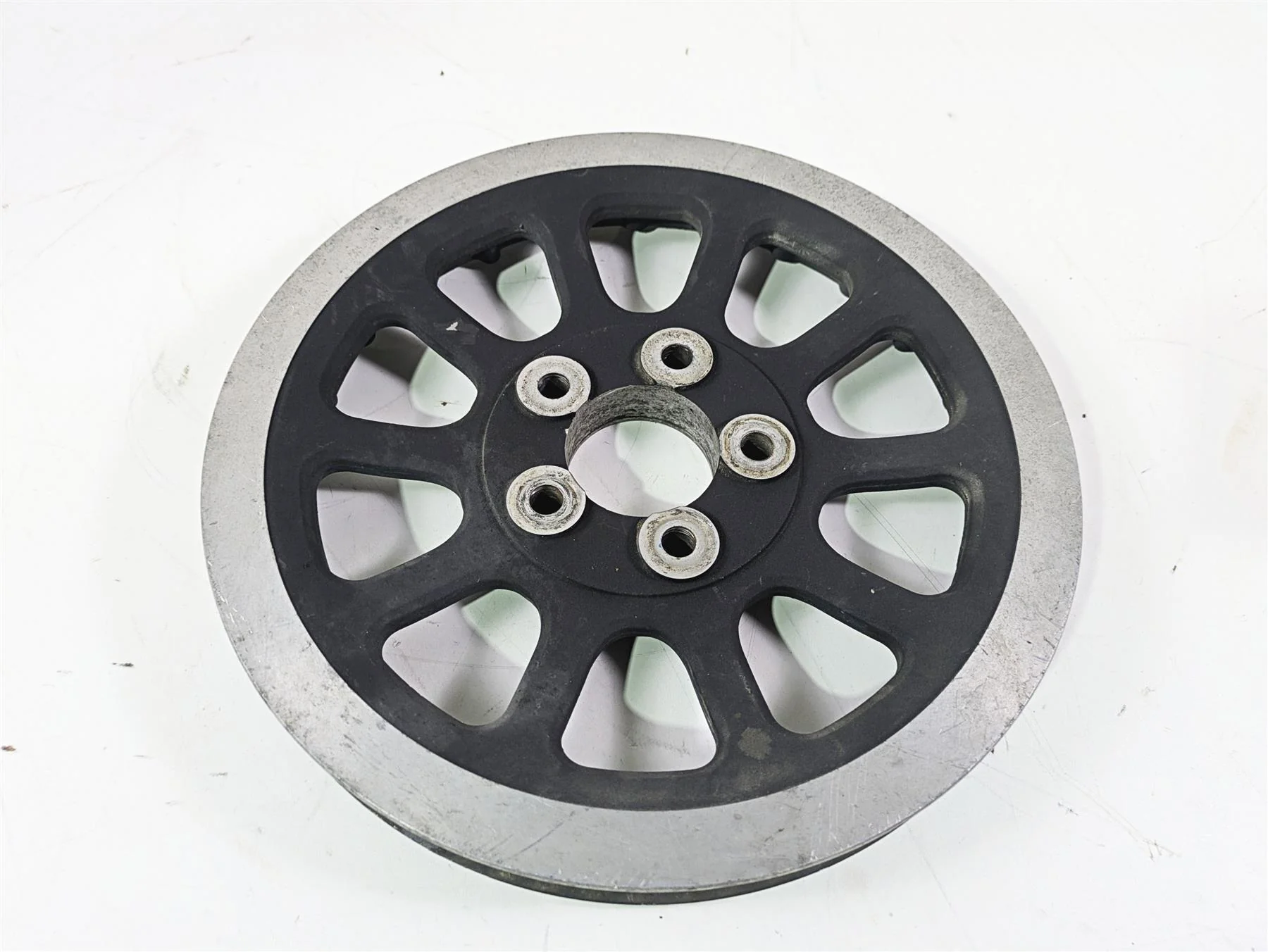 2014 Harley FLS Softail Slim Rear Drive Belt Pulley 66T 24mm 37778-07 - Image 5
