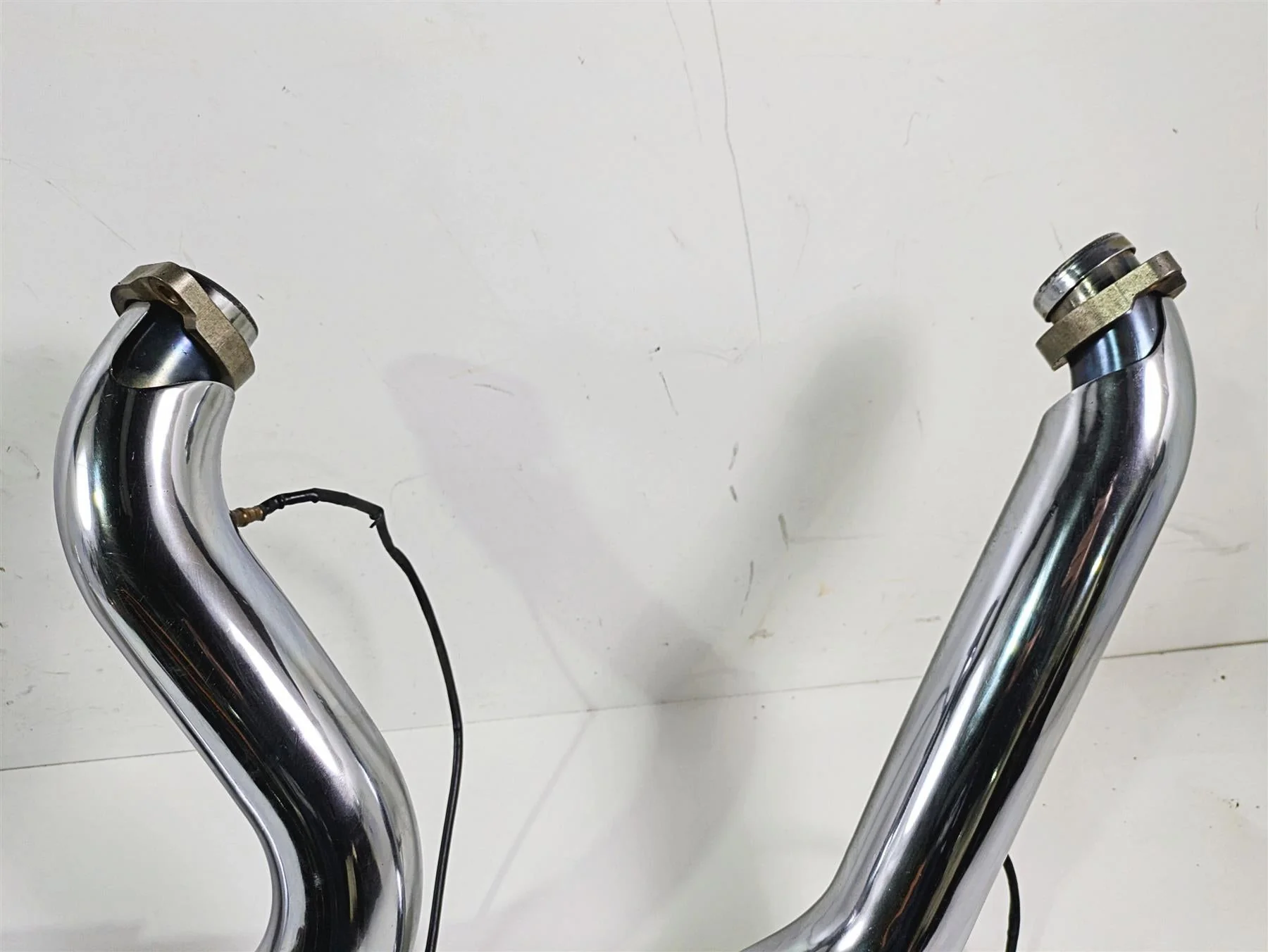 2014 Harley FLS Softail Slim Samson Legend Fishtail Longhorn Exhaust Set S3-911 - Image 2