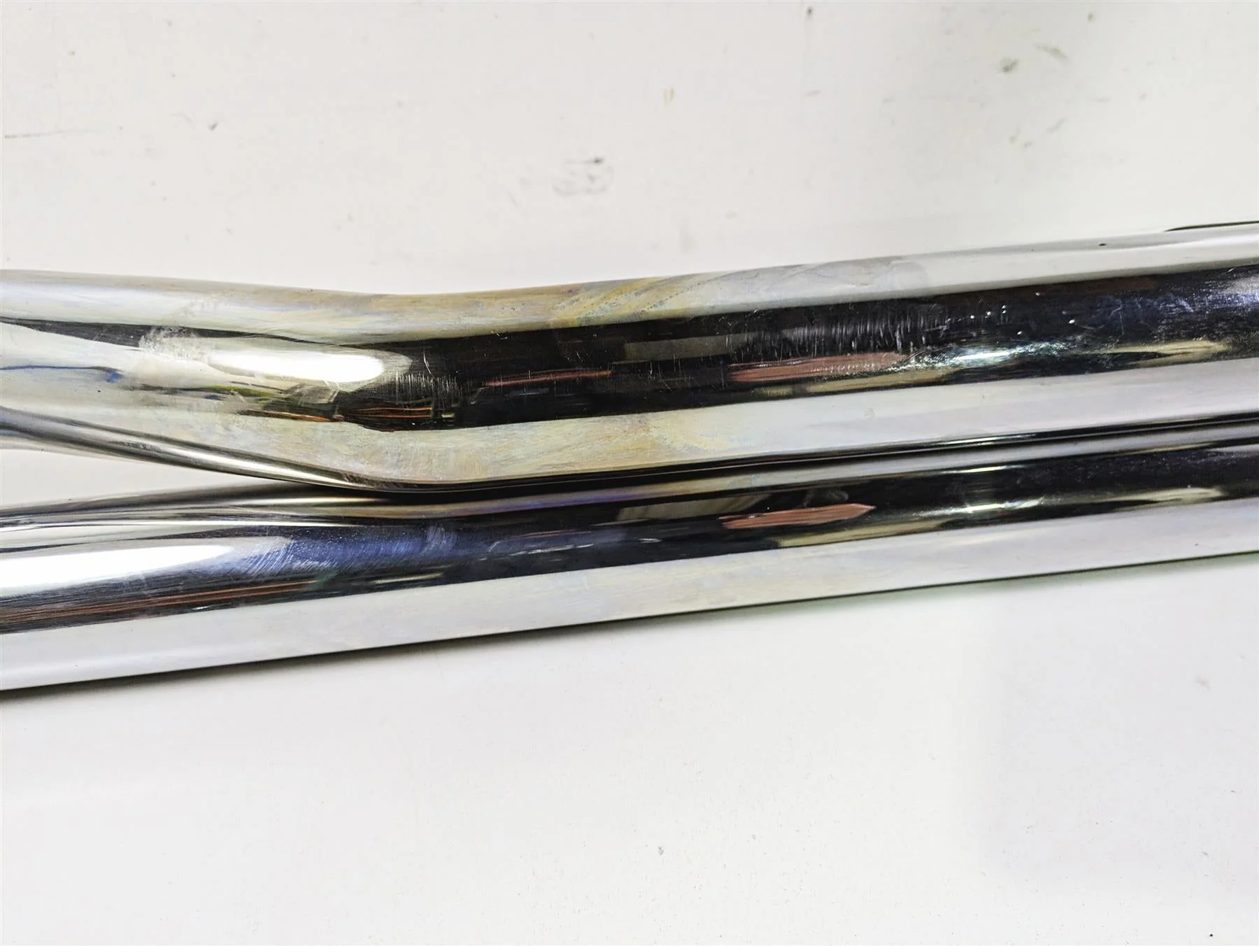 2014 Harley FLS Softail Slim Samson Legend Fishtail Longhorn Exhaust Set S3-911 - Image 4