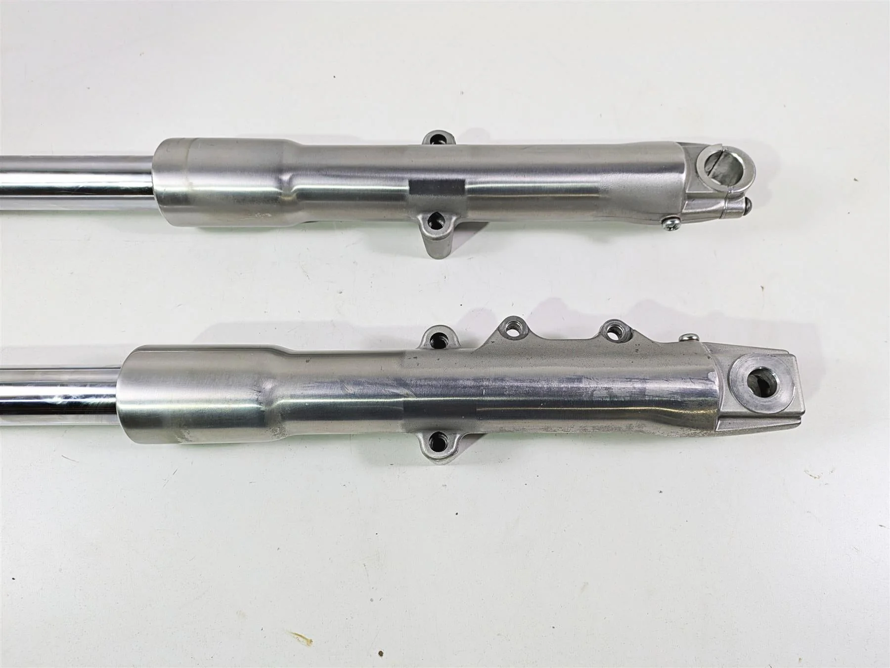 2014 Harley FLS Softail Slim Showa Front Fork Leg Set 45915-08A 45916-07A - Image 11