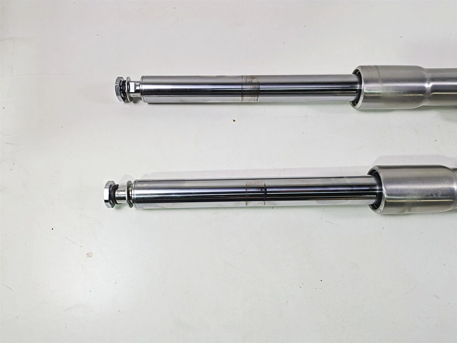 2014 Harley FLS Softail Slim Showa Front Fork Leg Set 45915-08A 45916-07A - Image 12