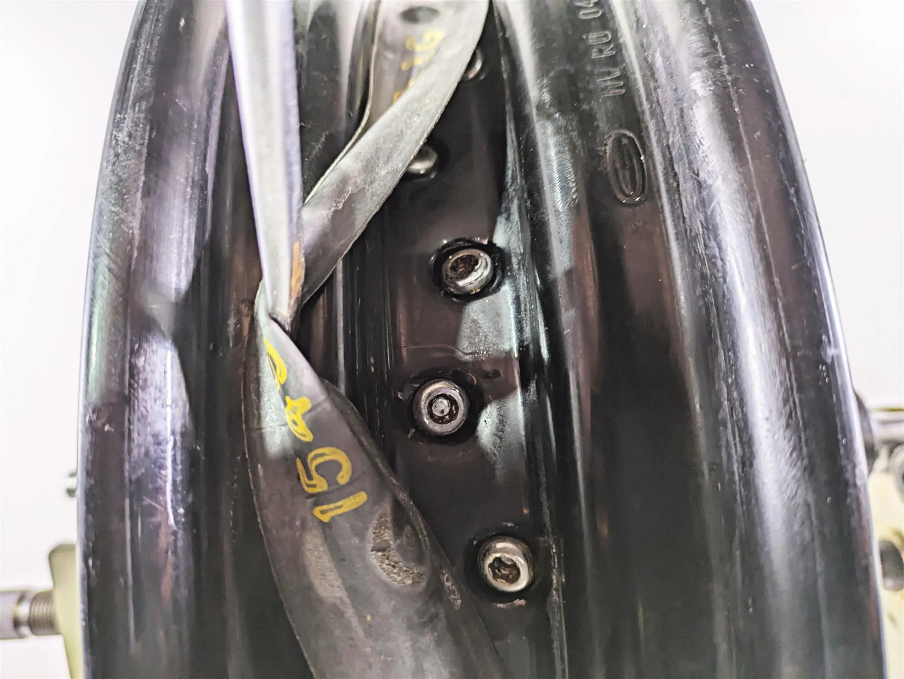 2014 Harley FLS Softail Slim Straight 16x5 Rear Wheel Rim - Runout 55109-12 - Image 12