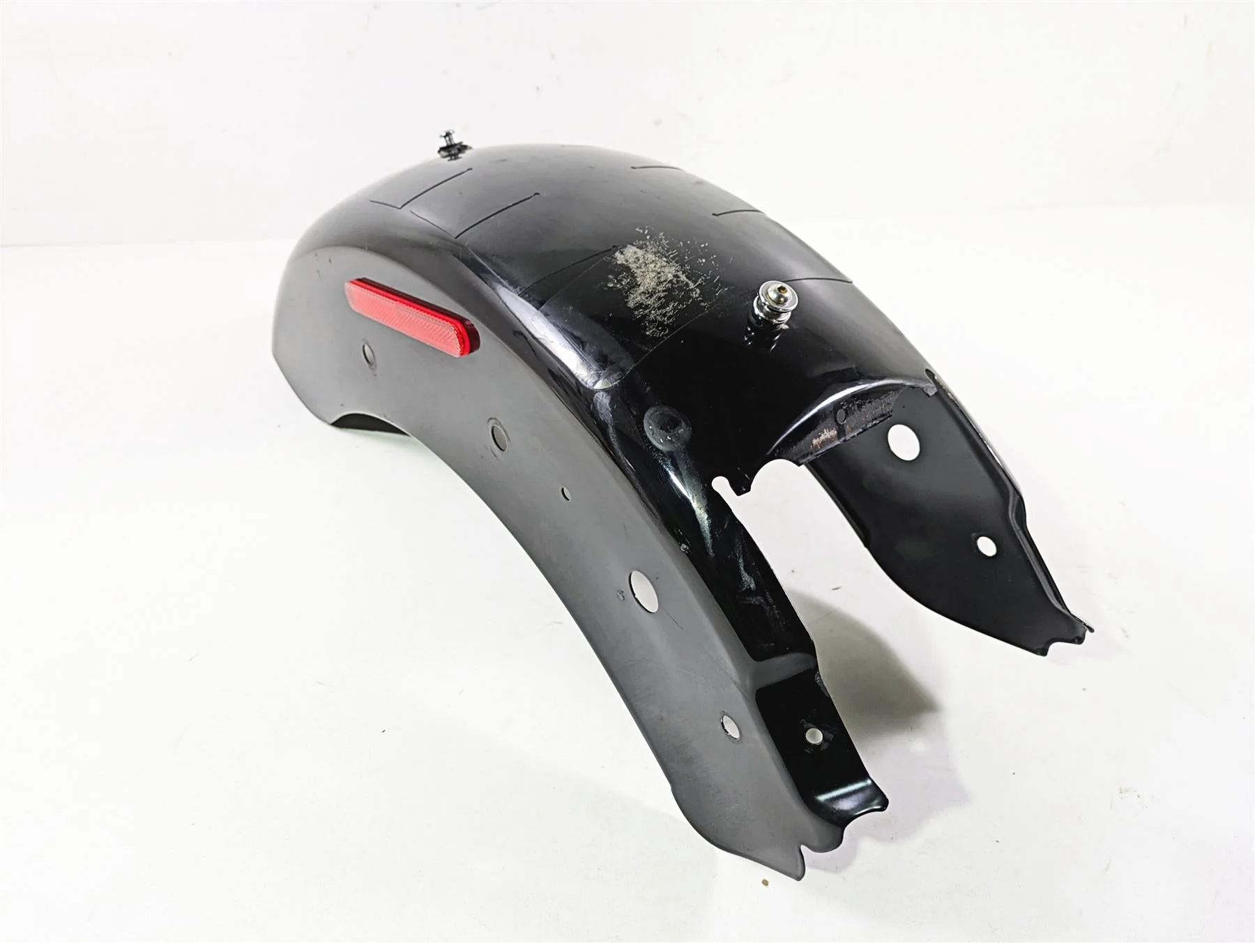 2014 Harley FLS Softail Slim Straight Rear Fender Vivid Black 59500-11 - Image 11