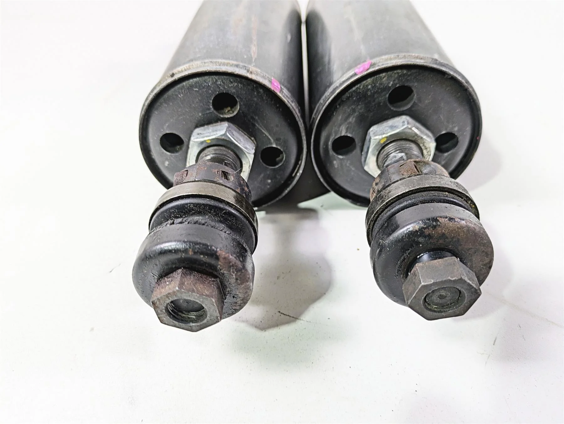 2014 Harley FLS Softail Slim Straight Rear Showa Damper Shock Set 54549-04 - Image 10