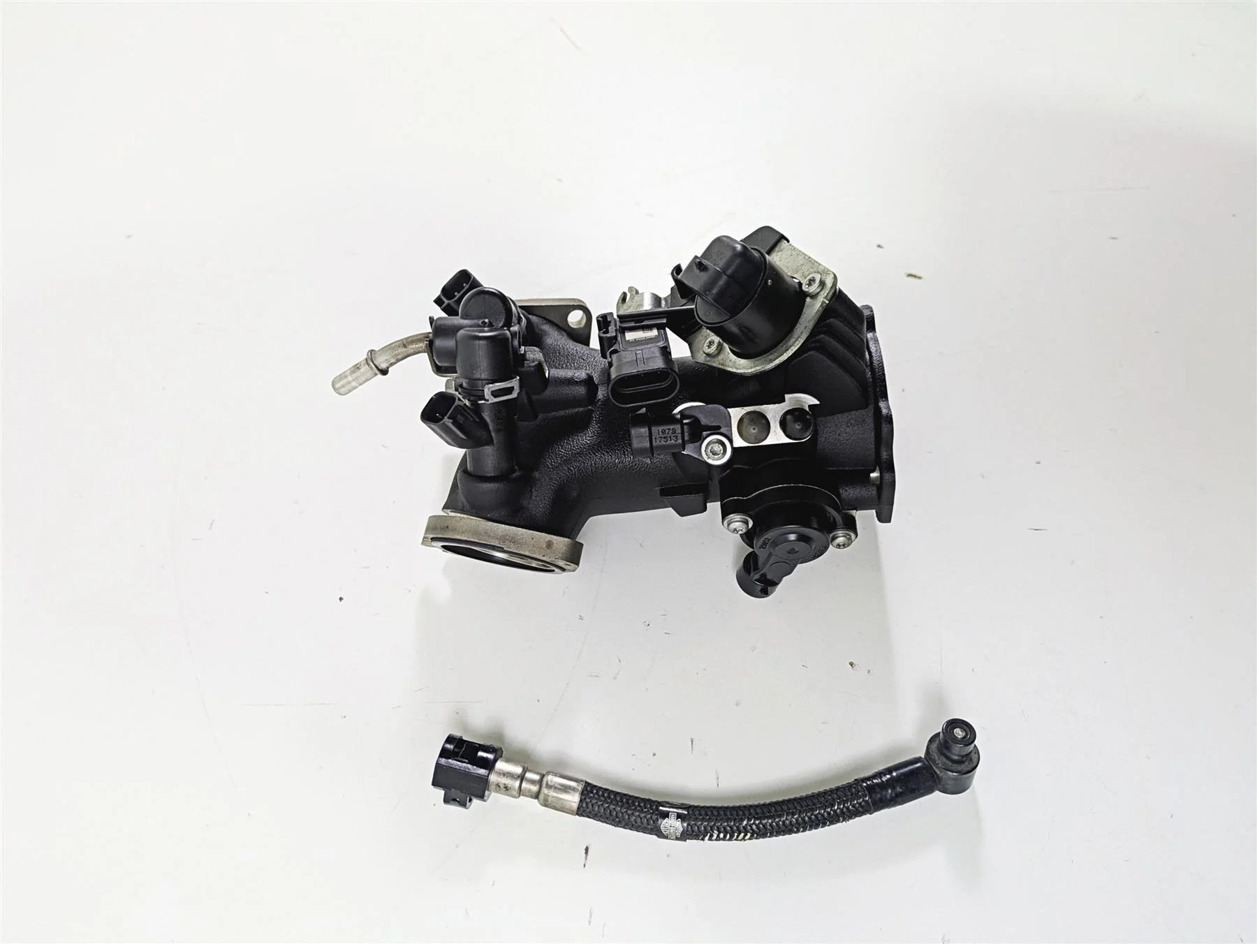2014 Harley FLS Softail Slim Throttle Body Fuel Injection 27708-06B - Image 2