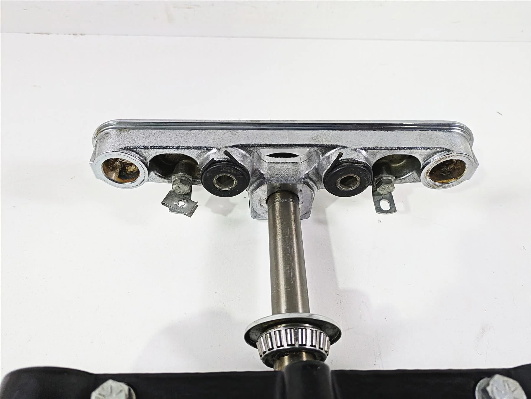 2014 Harley FLS Softail Slim Upper & Lower Triple Tree Set 45605-00A 45456-86B - Image 11