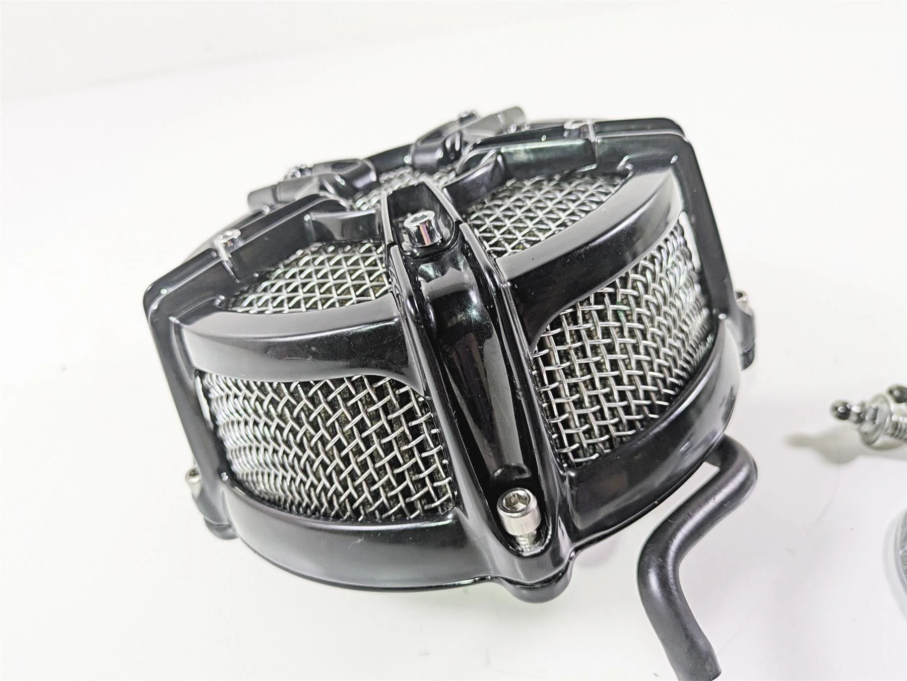 2014 Harley FXDF Dyna Fat Bob Air Box Cleaner Breather Filter Kuryakyn 9572 - Image 10