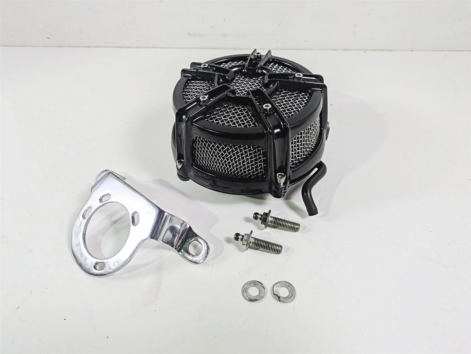 2014 Harley FXDF Dyna Fat Bob Air Box Cleaner Breather Filter Kuryakyn 9572 - Image 12