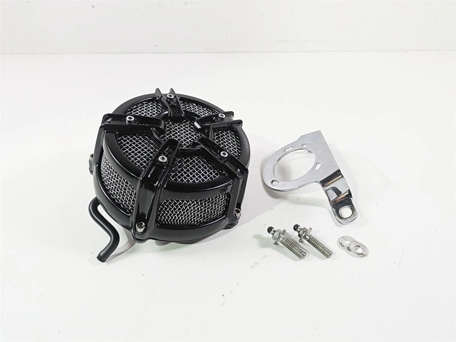 2014 Harley FXDF Dyna Fat Bob Air Box Cleaner Breather Filter Kuryakyn 9572 - Image 4