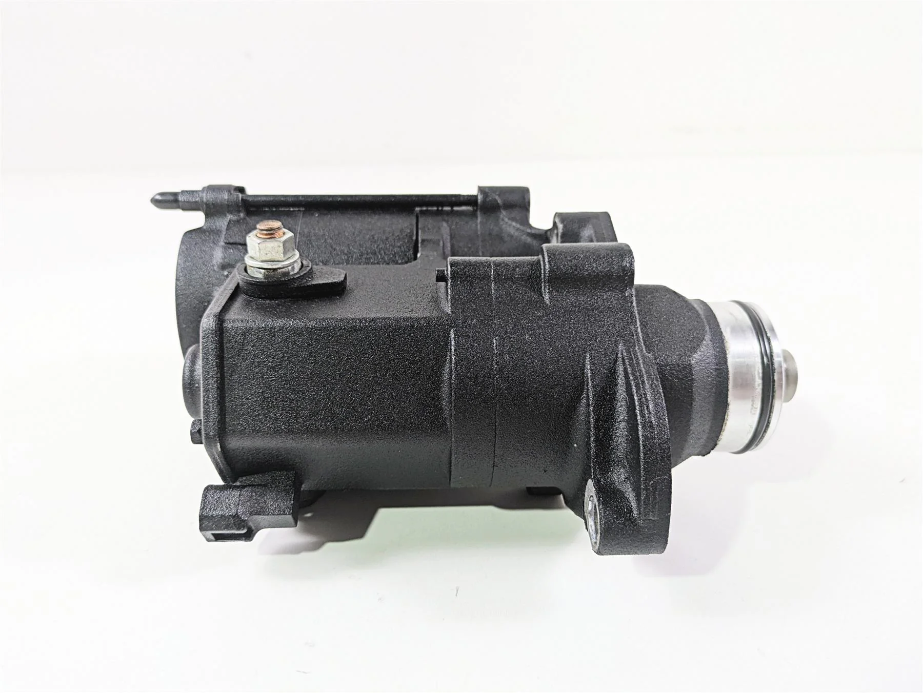 2014 Harley FXDF Dyna Fat Bob Engine Starter Motor 31618-06A - Image 4