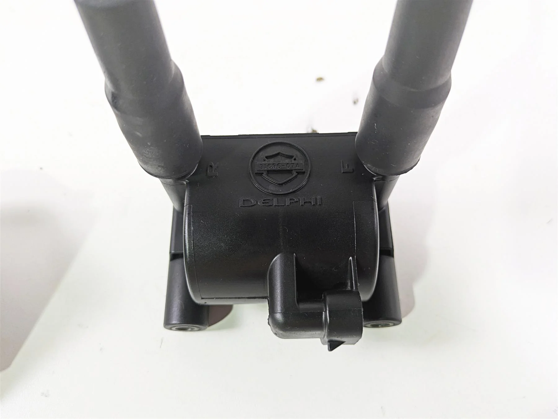 2014 Harley FXDF Dyna Fat Bob Ignition Coil Wires Plugs Set Delphi 31696-07A - Image 5