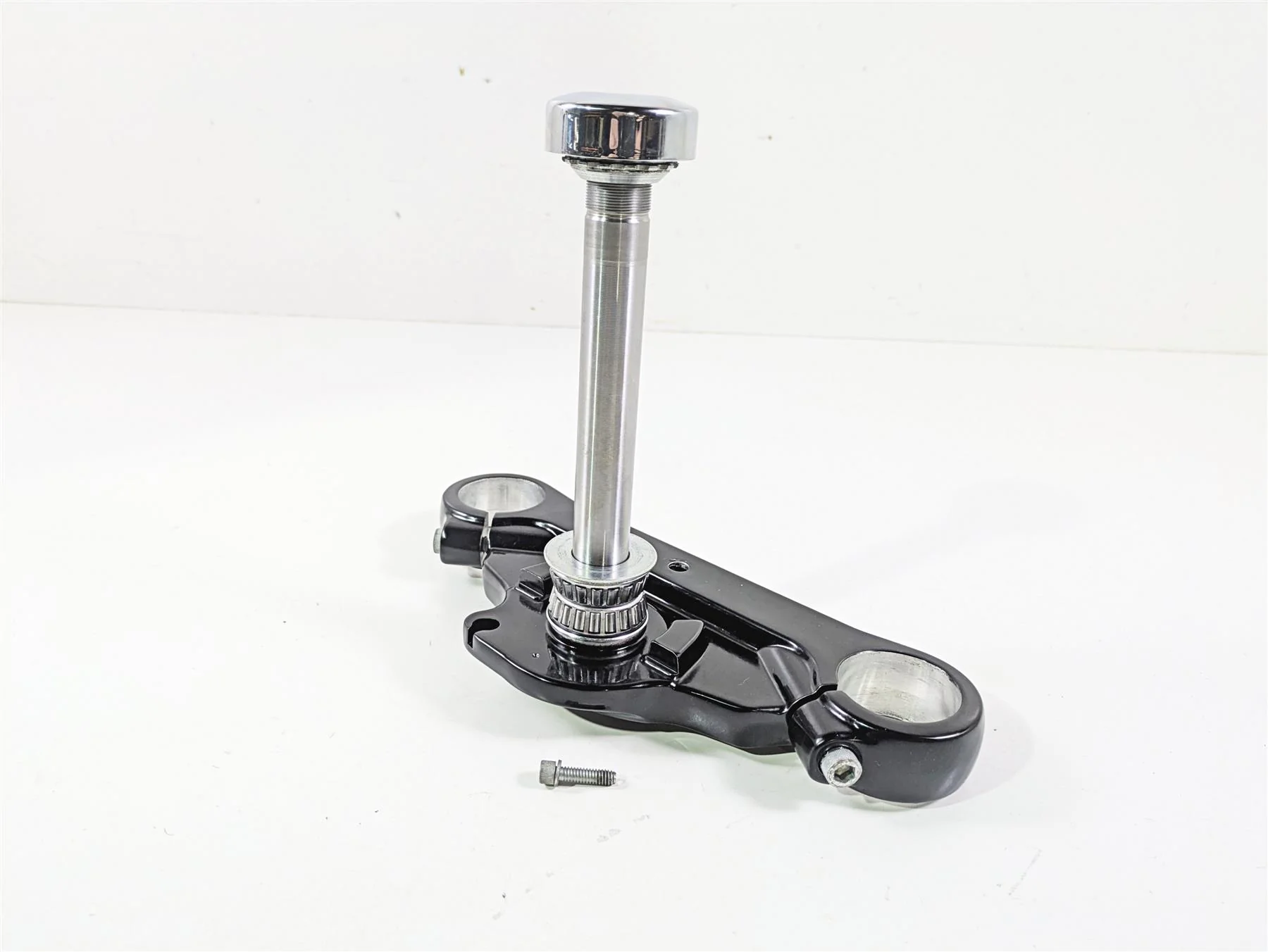 2014 Harley FXDF Dyna Fat Bob Lower Triple Tree Steering Clamp - Nice 48659-09 - Image 10