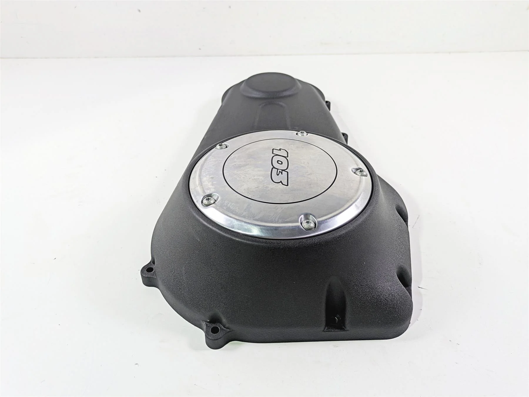 2014 Harley FXDF Dyna Fat Bob Outer Primary Drive Clutch Cover 60784-06A - Image 7
