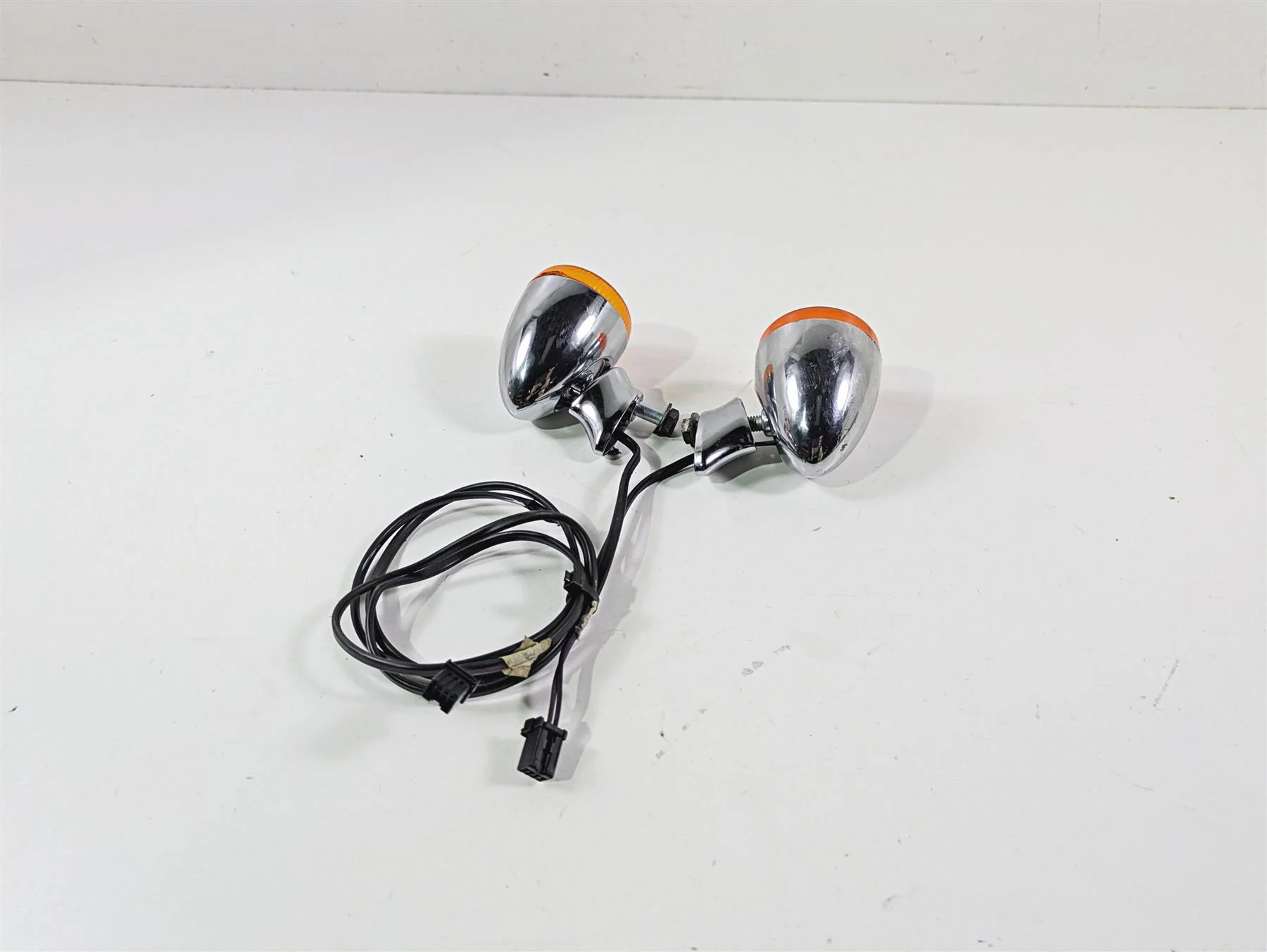 2014 Harley FXDF Dyna Fat Bob Rear Blinker Turn Signal Set - Read 68978-00 - Image 4