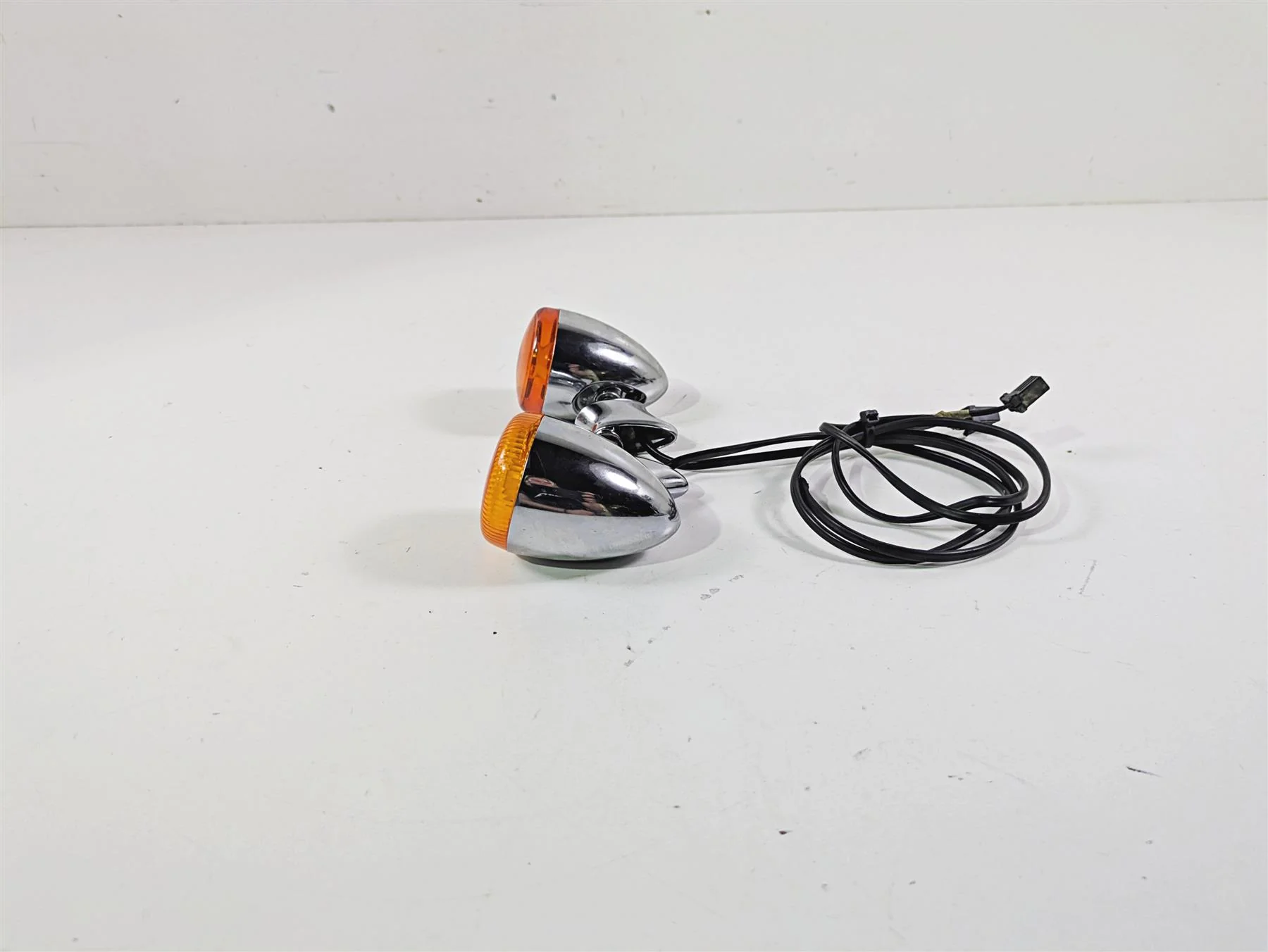 2014 Harley FXDF Dyna Fat Bob Rear Blinker Turn Signal Set - Read 68978-00 - Image 5