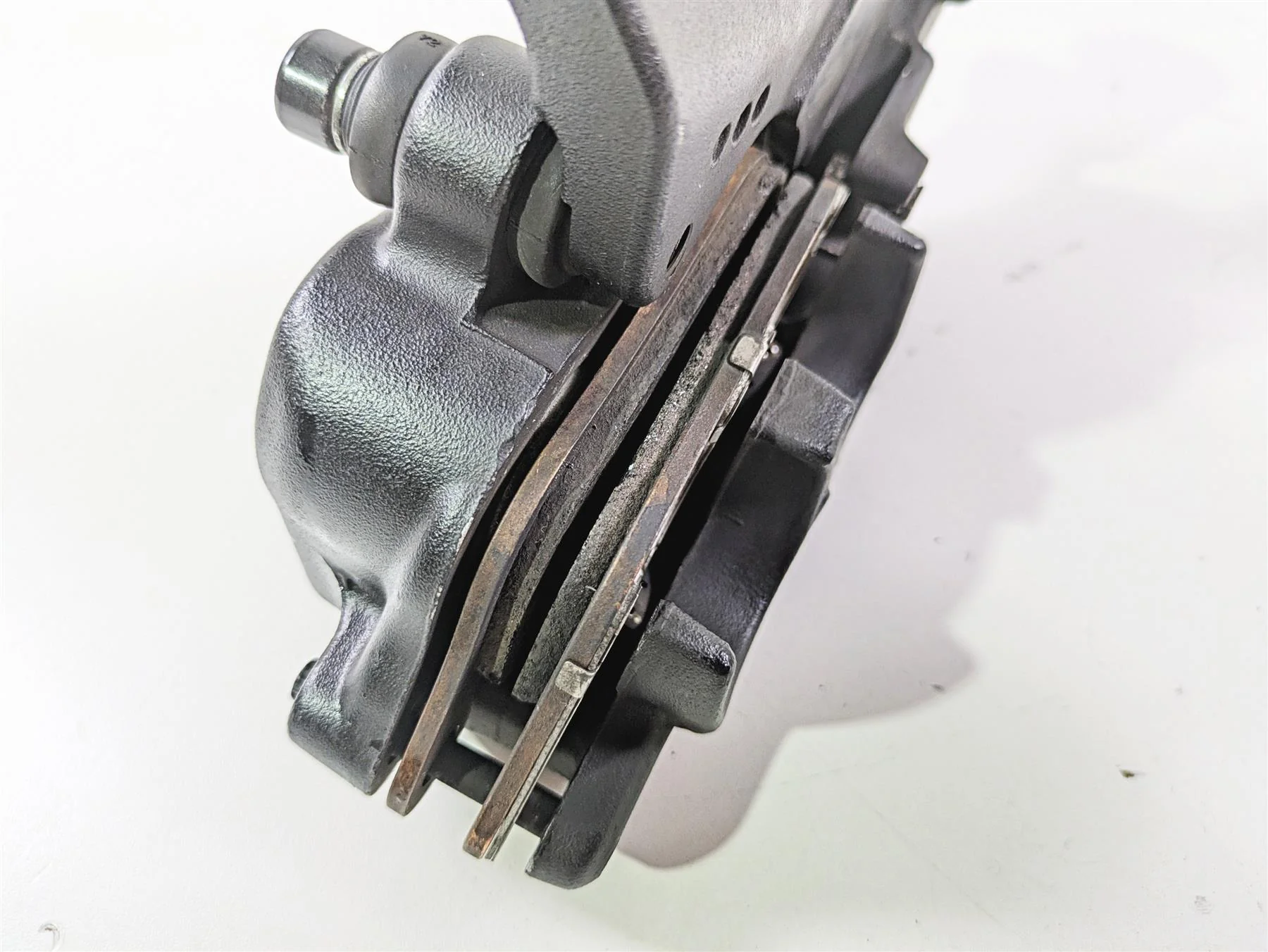 2014 Harley FXDF Dyna Fat Bob Rear Brake Caliper & Bracket 40908-08 - Image 8