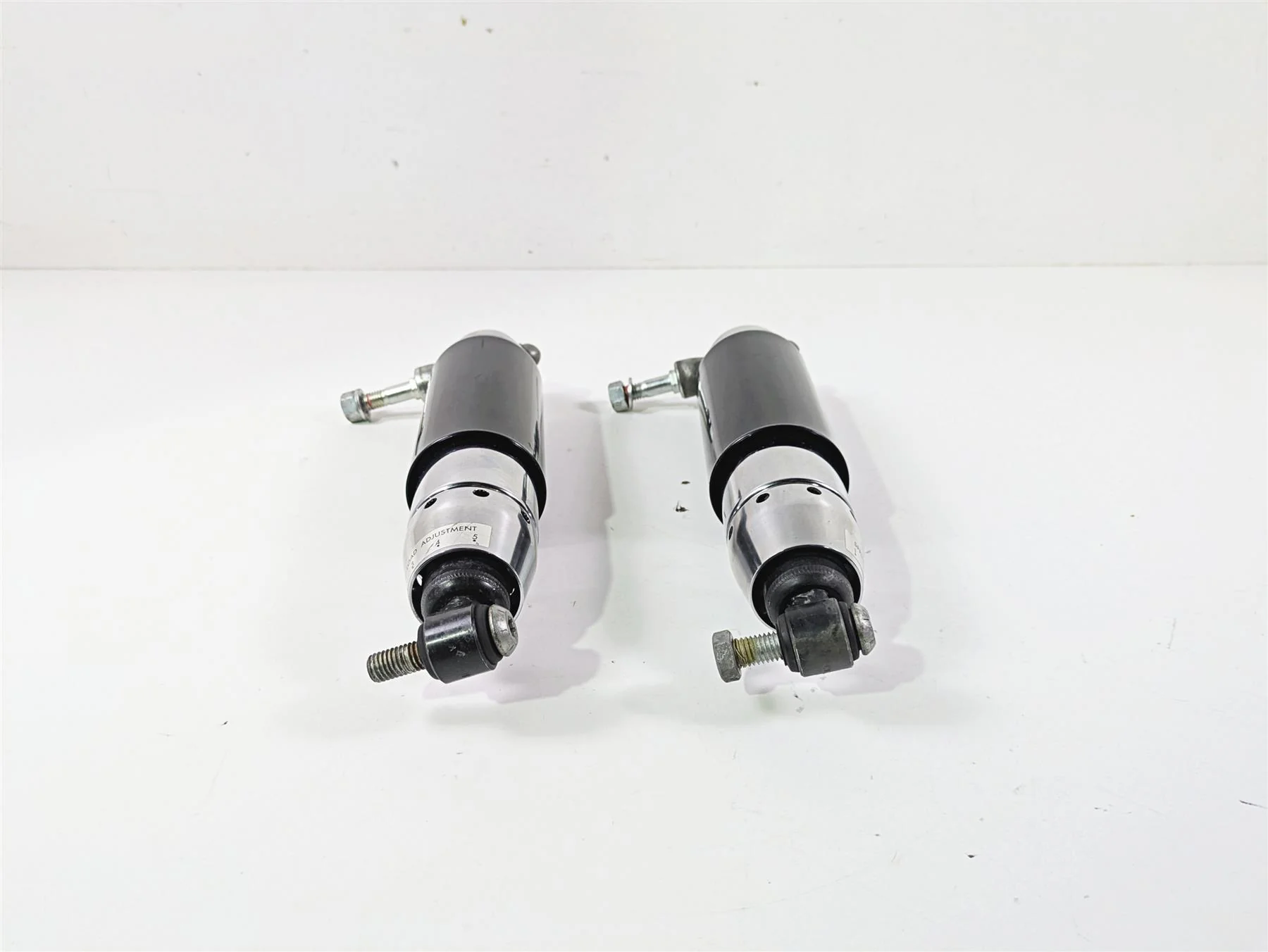 2014 Harley FXDF Dyna Fat Bob Rear Suspension Shock Set 12" 54000049 - Image 2