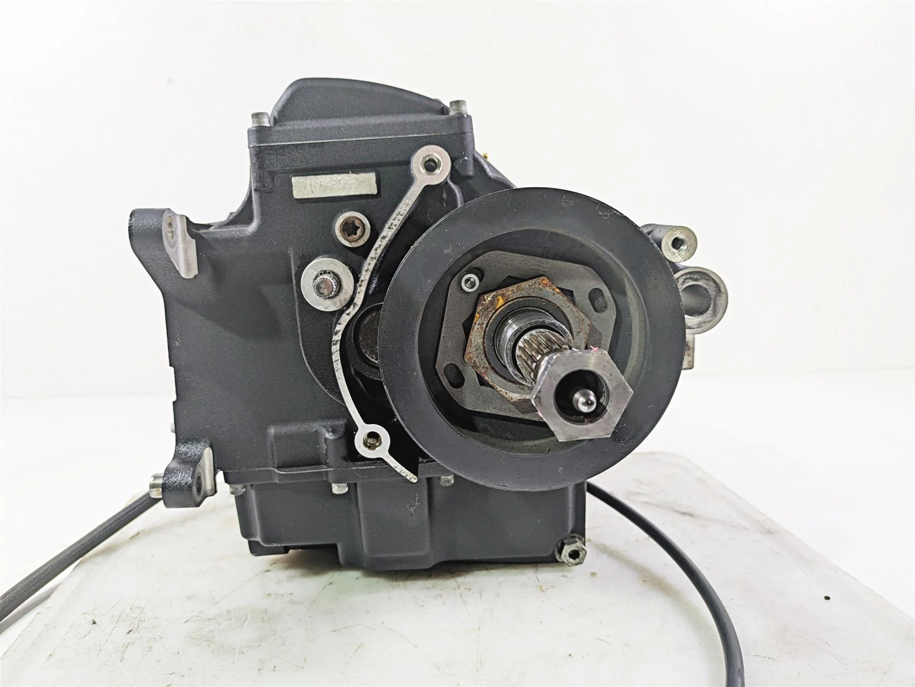 2014 Harley FXDF Dyna Fat Bob Transmission Gear Box 6 Speed 16K 33083-10A - Image 3