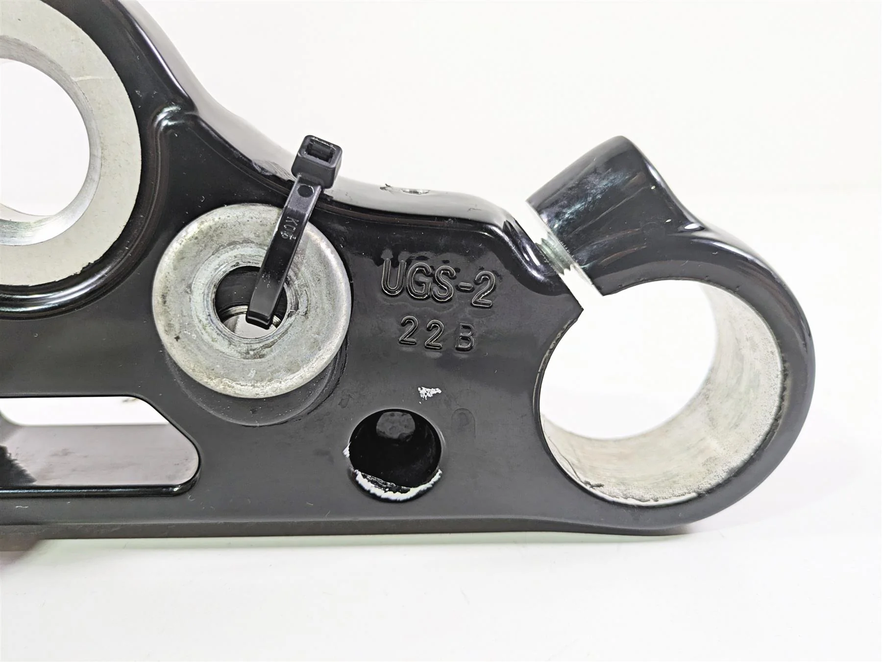 2014 Harley FXDF Dyna Fat Bob Upper Triple Tree Steering Clamp Black 48640-09 - Image 8