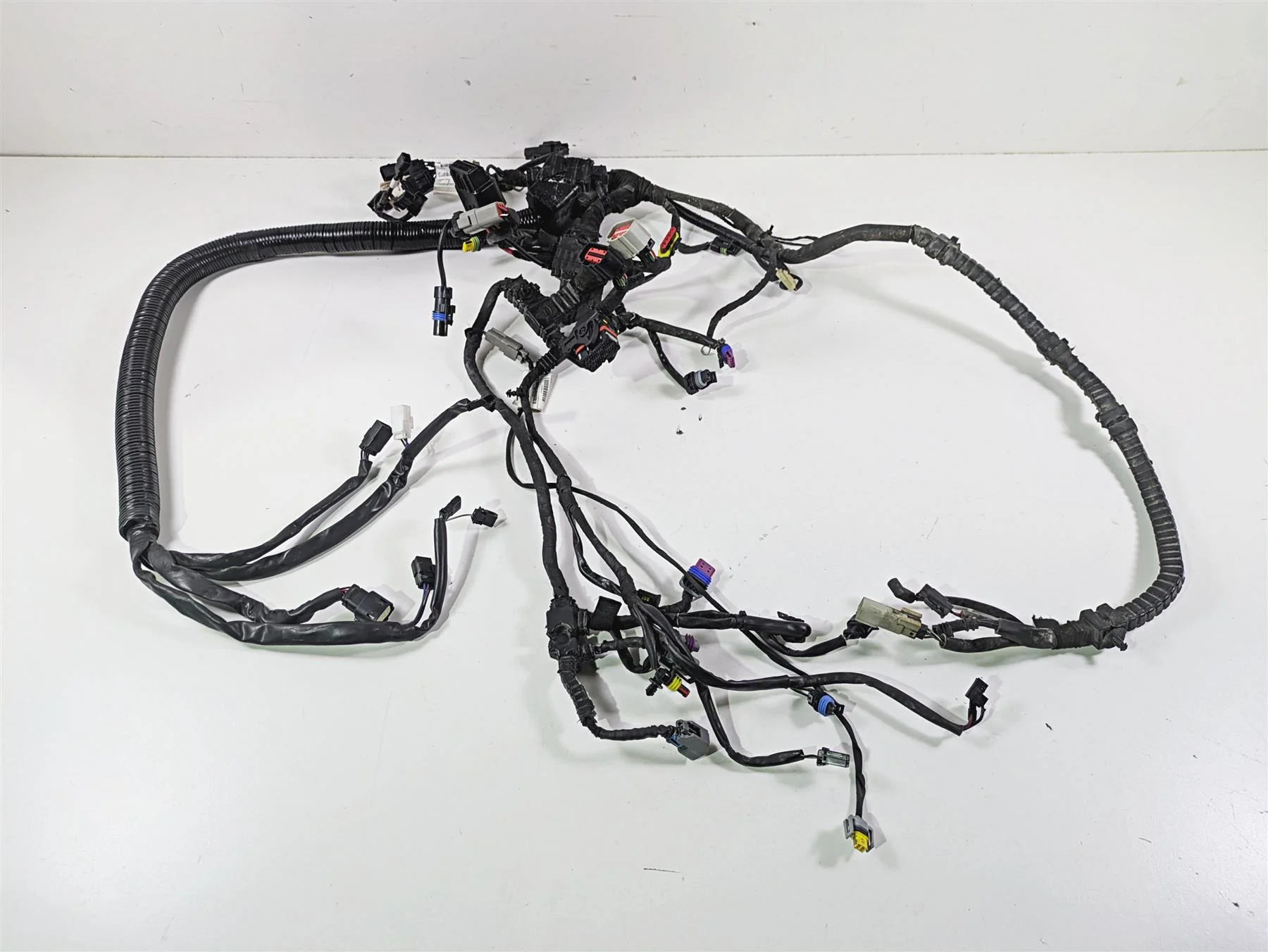 2014 Harley FXDF Dyna Fat Bob Wiring Harness Loom Non Abs 71075-12A 69200455