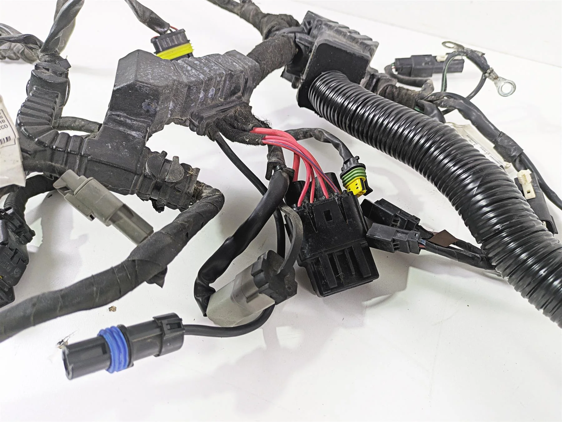 2014 Harley FXDF Dyna Fat Bob Wiring Harness Loom Non Abs 71075-12A 69200455 - Image 8