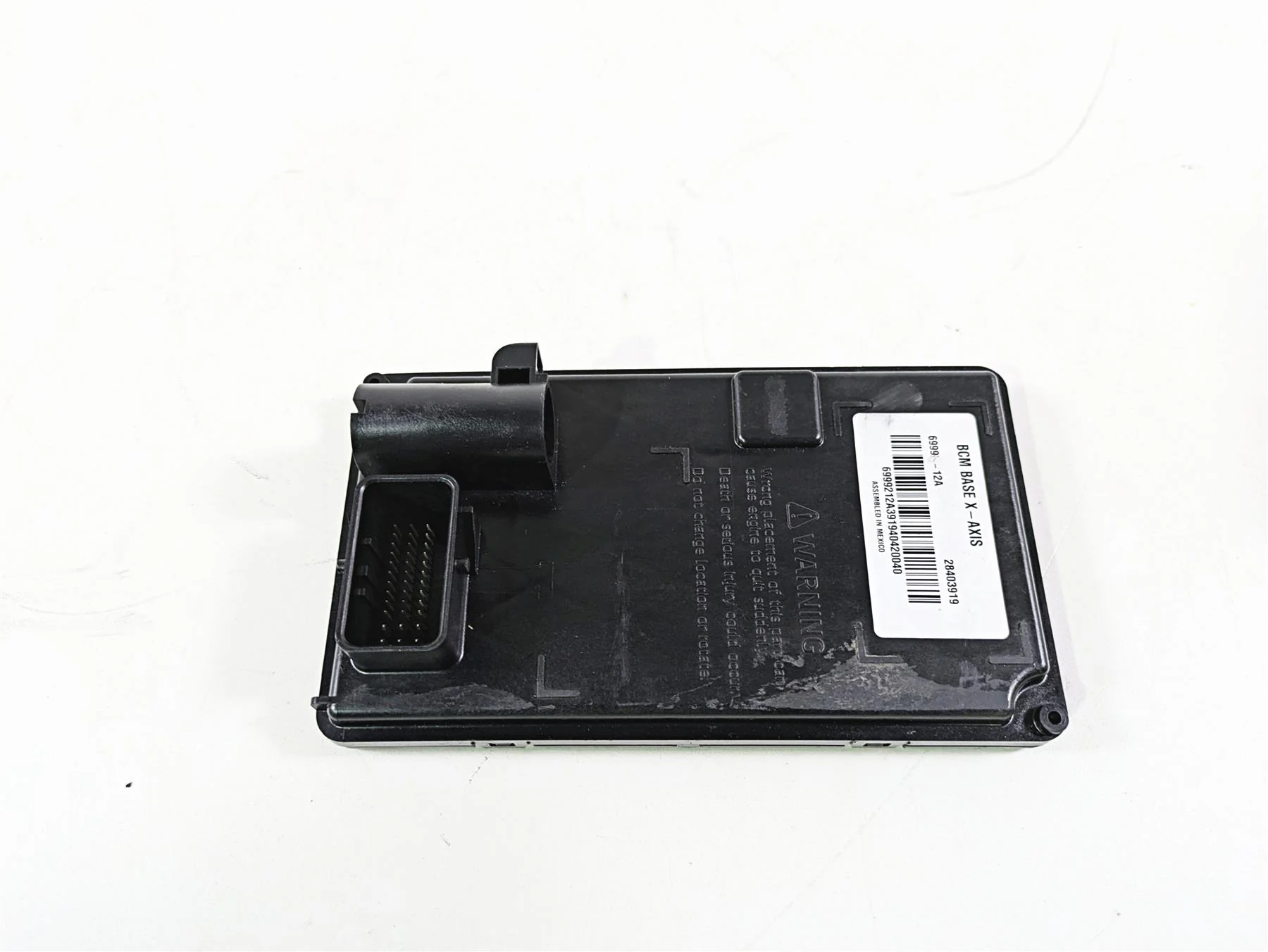 2014 Harley FXDL Dyna Low Rider Bcm X-Axis Base Module Control Unit 69992-12A - Image 3