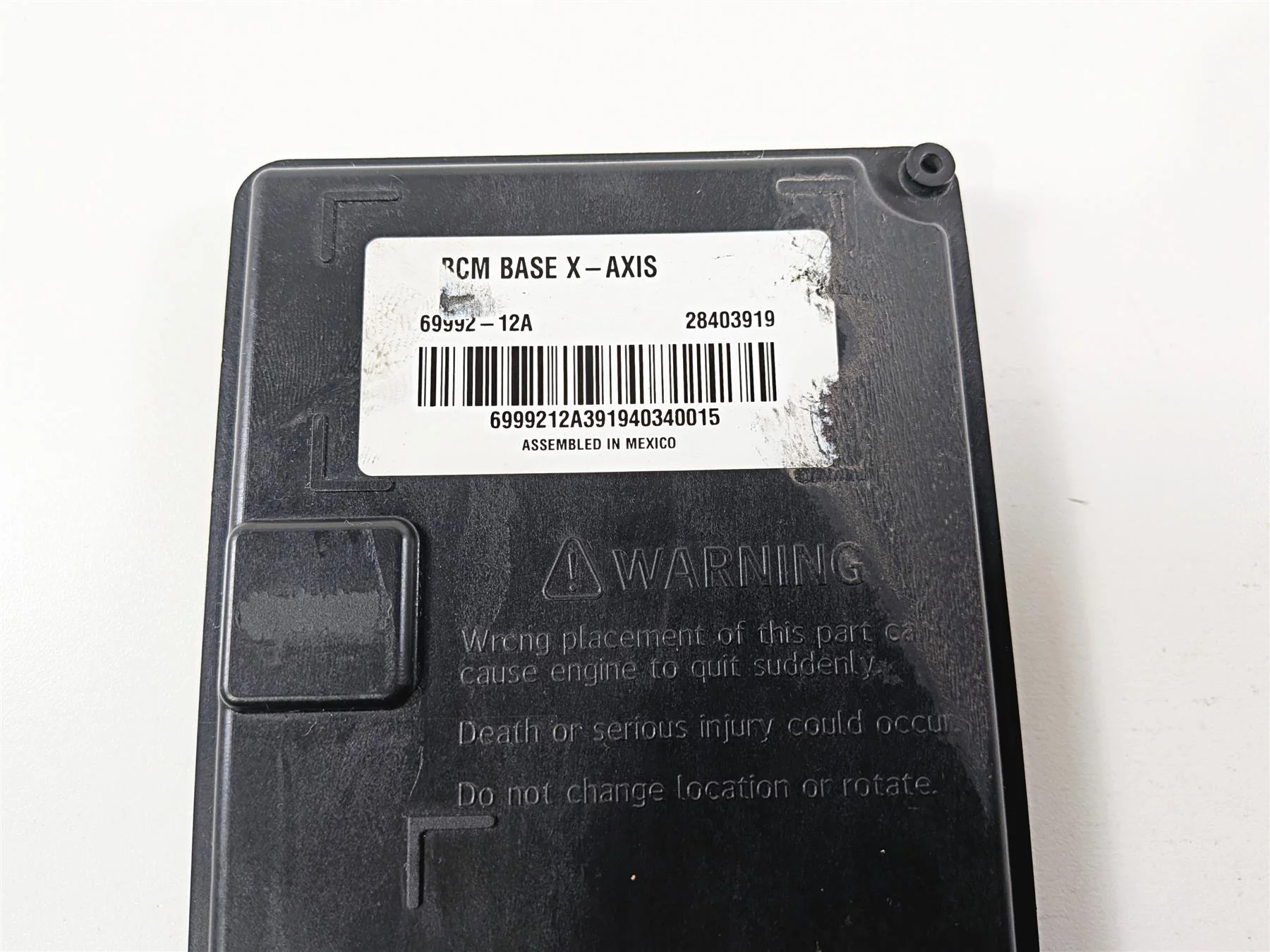 2014 Harley FXDL Dyna Low Rider Bcm X-Axis Module 69992-12A - Image 8