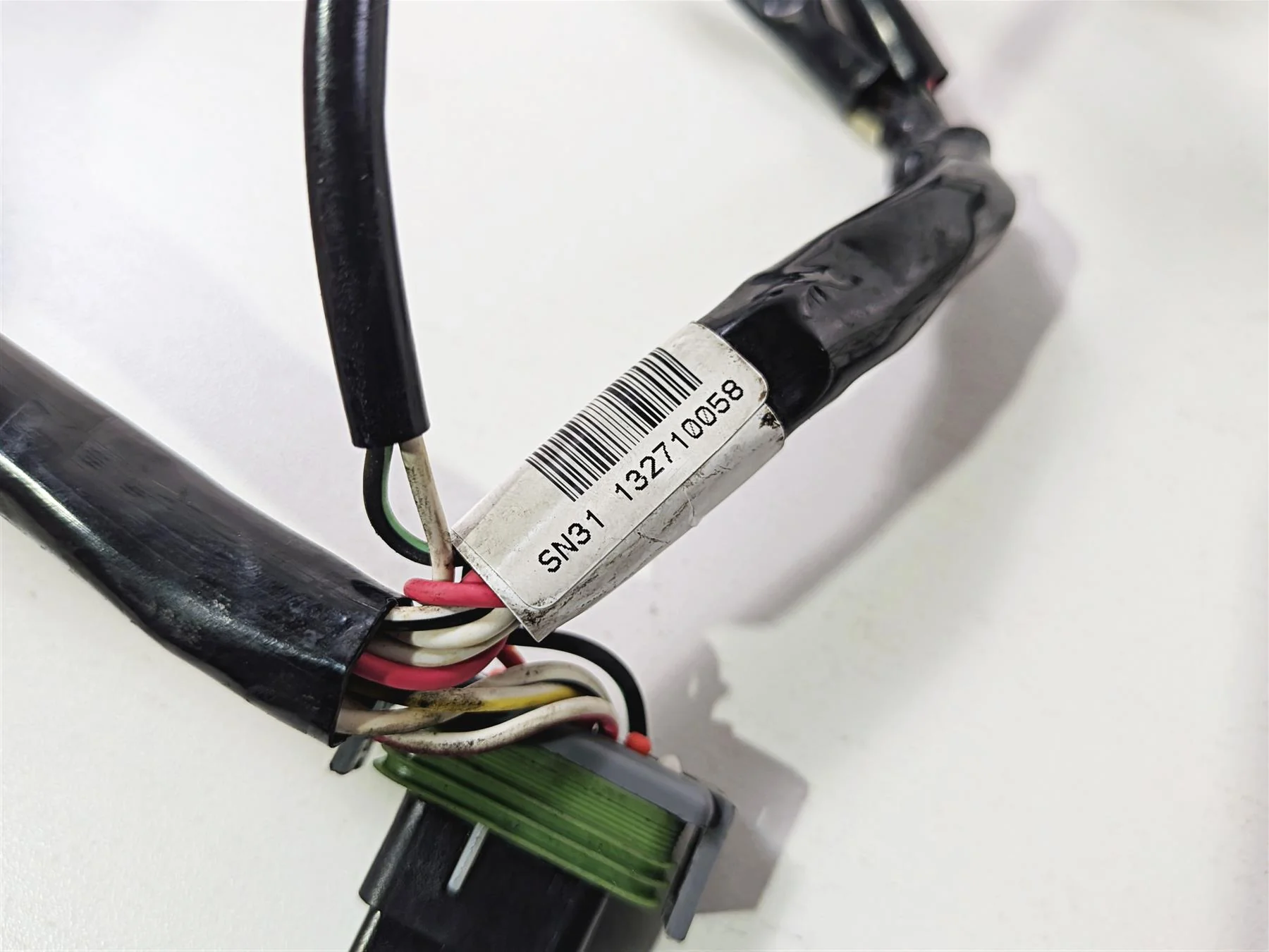 2014 Harley FXDL Dyna Low Rider Dual Gauges Wiring Harness 69200615 - Image 5