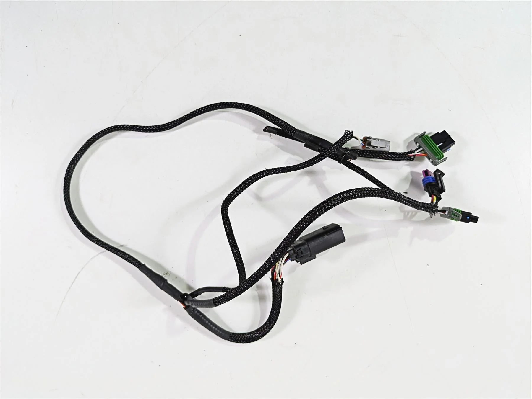2014 Harley FXDL Dyna Low Rider Dual Gauges Wiring Harness - Read 69200615 - Image 5