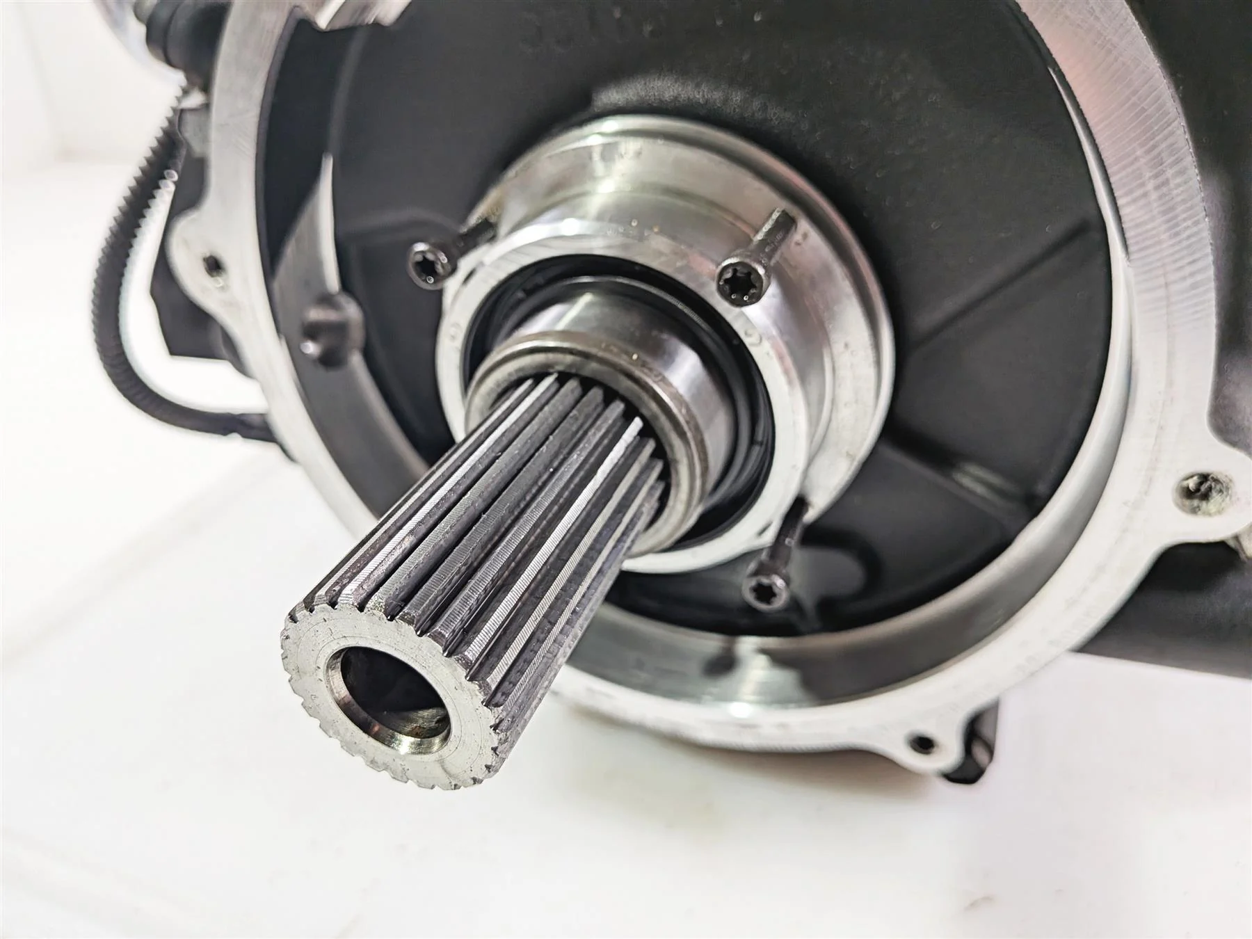2014 Harley FXDL Dyna Low Rider Engine Bottom End Crank Case Shaft Set 24621-06B - Image 9