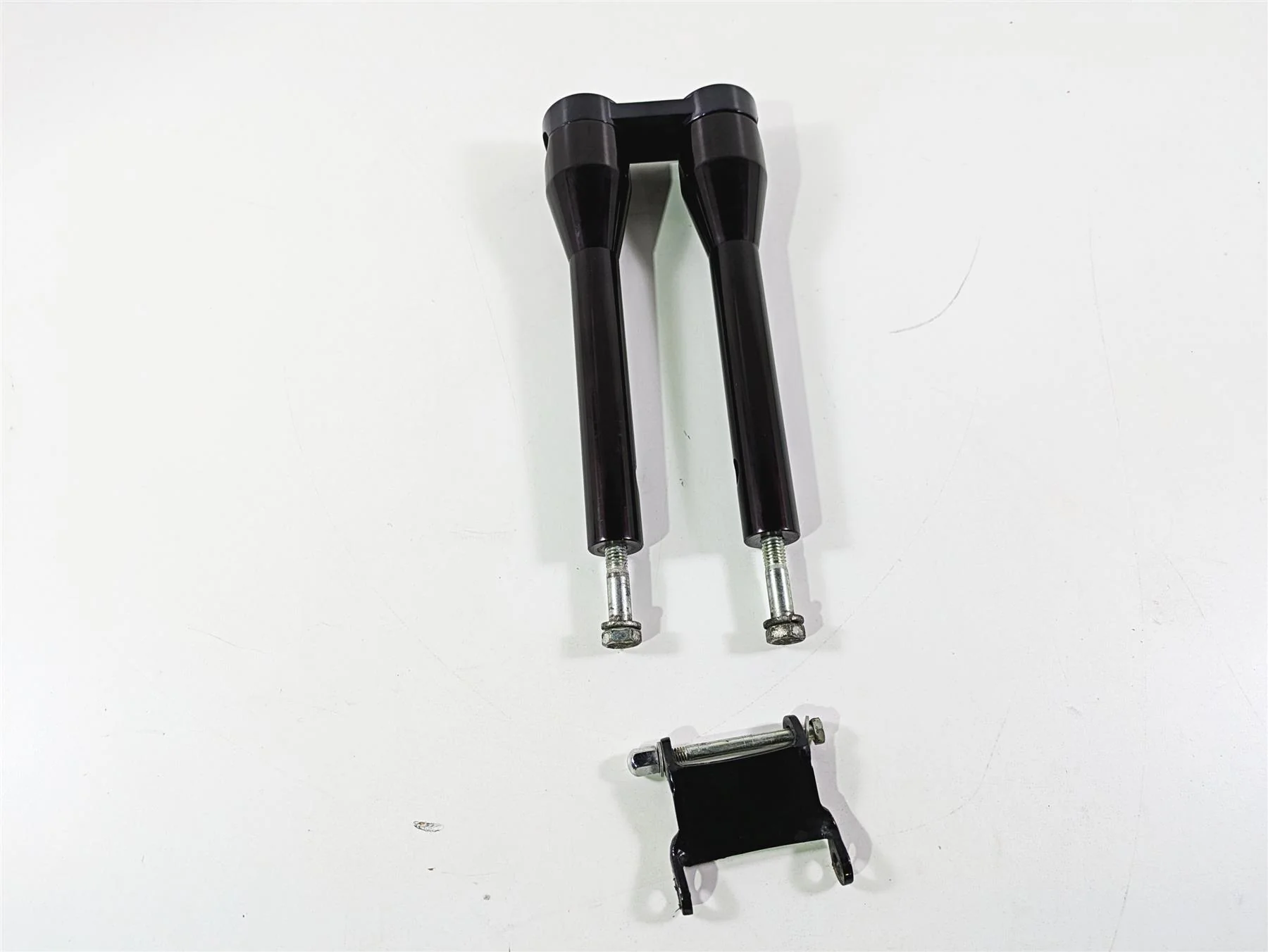 2014 Harley FXDL Dyna Low Rider FM 11" Extra Long Handlebar Riser Set 825-05003 - Image 3