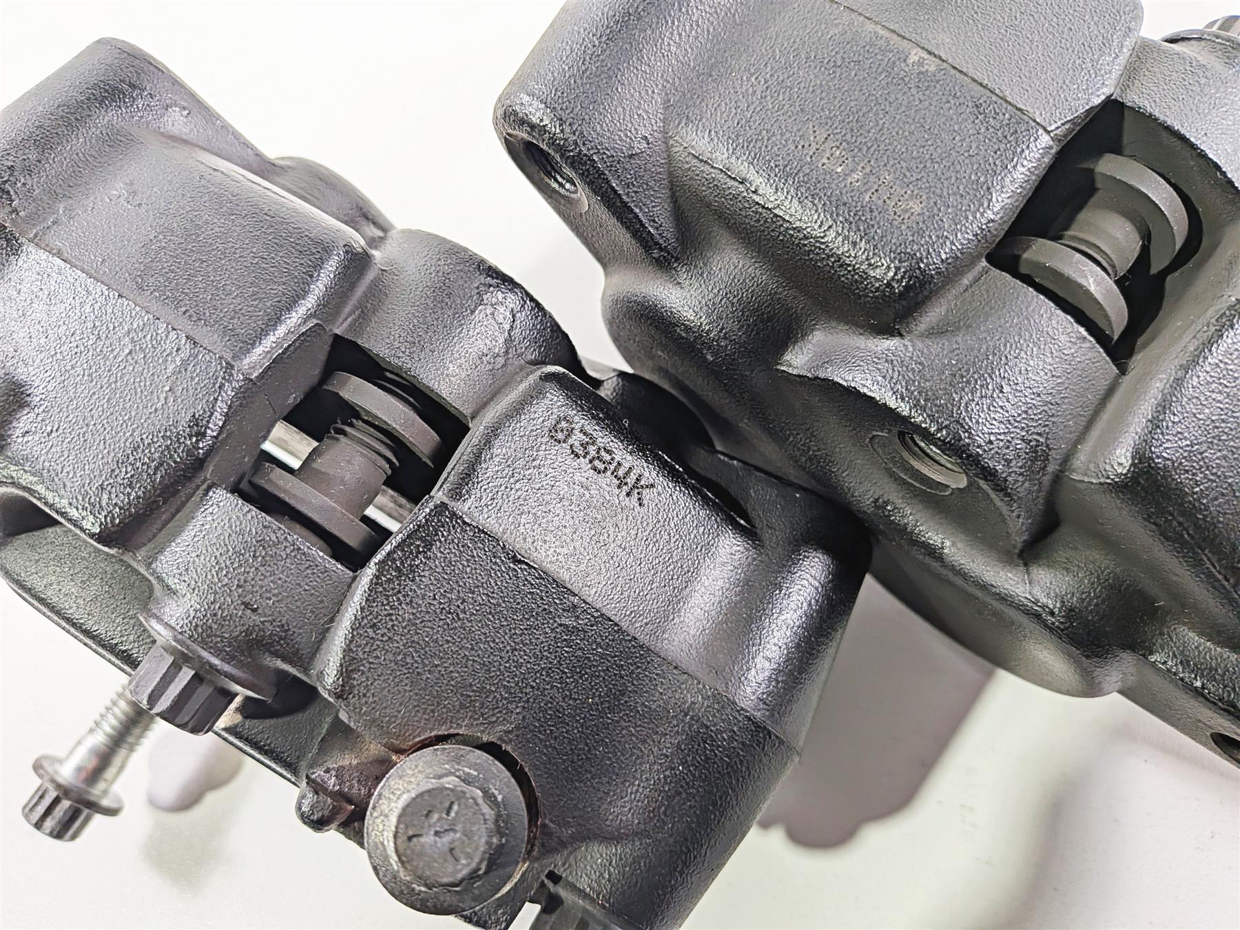 2014 Harley FXDL Dyna Low Rider Front Brake Caliper Set 41300001 41300002 - Image 10