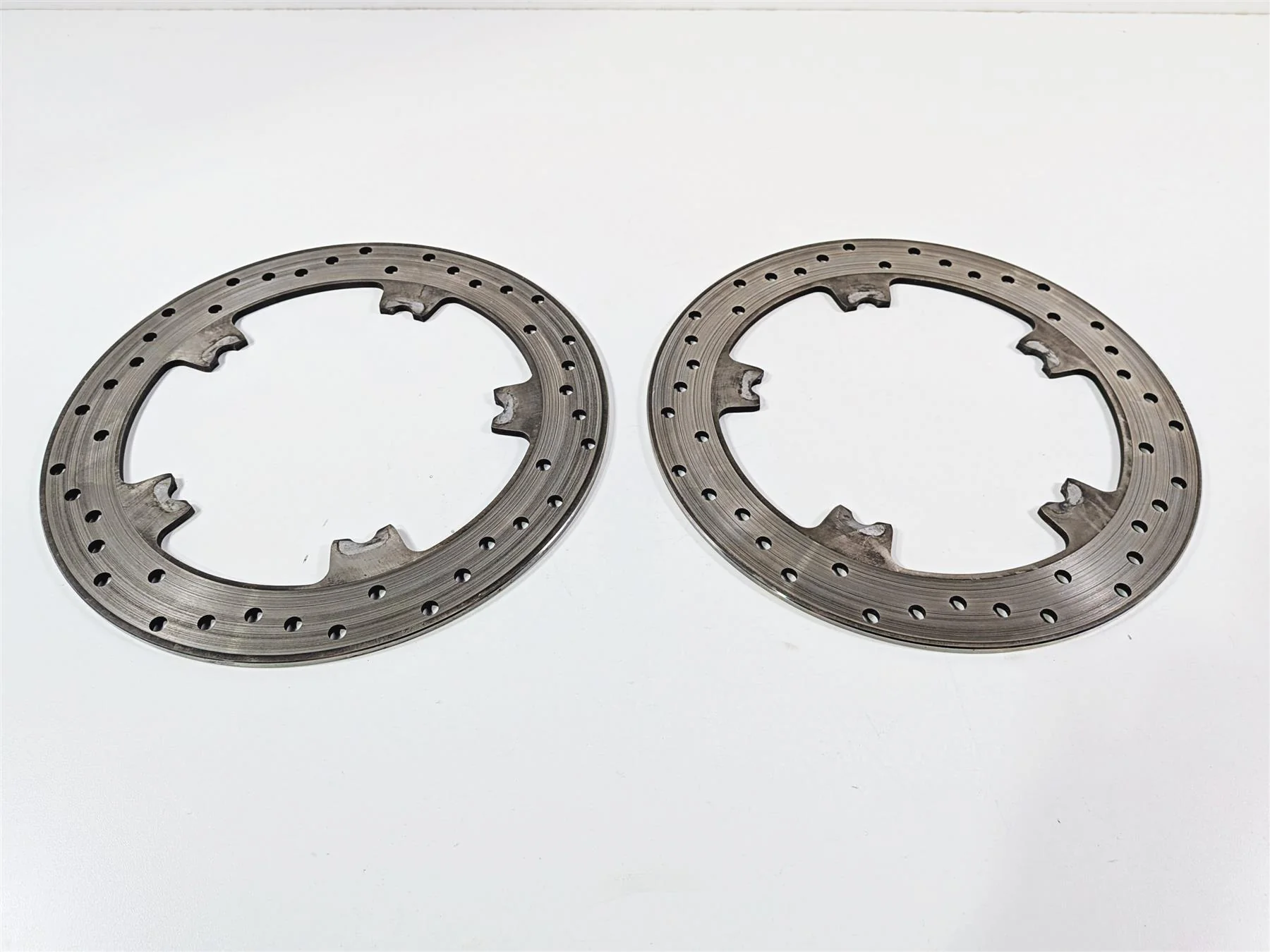 2014 Harley FXDL Dyna Low Rider Front Brake Disc Rotor Set 44553-06
