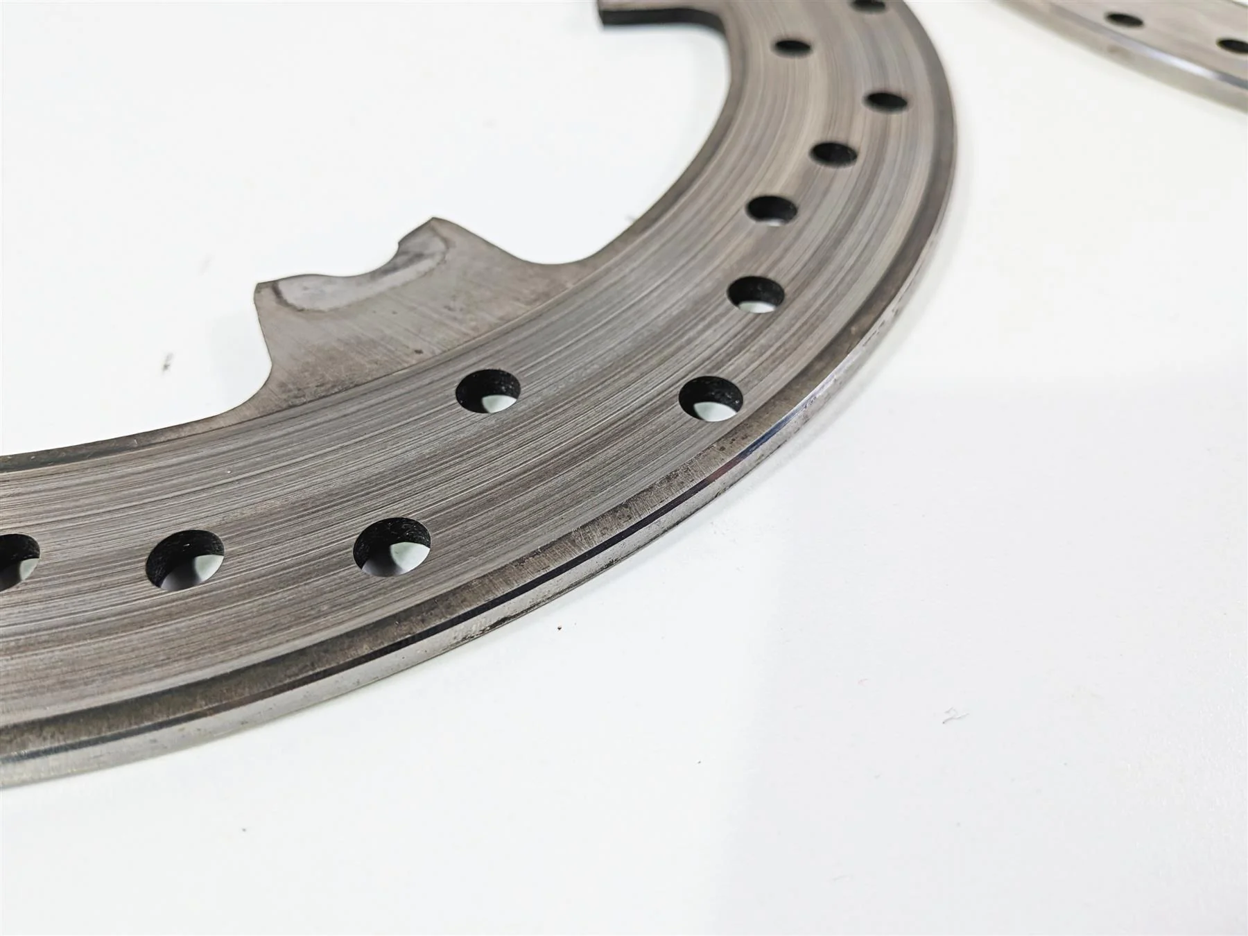 2014 Harley FXDL Dyna Low Rider Front Brake Disc Rotor Set 44553-06 - Image 7